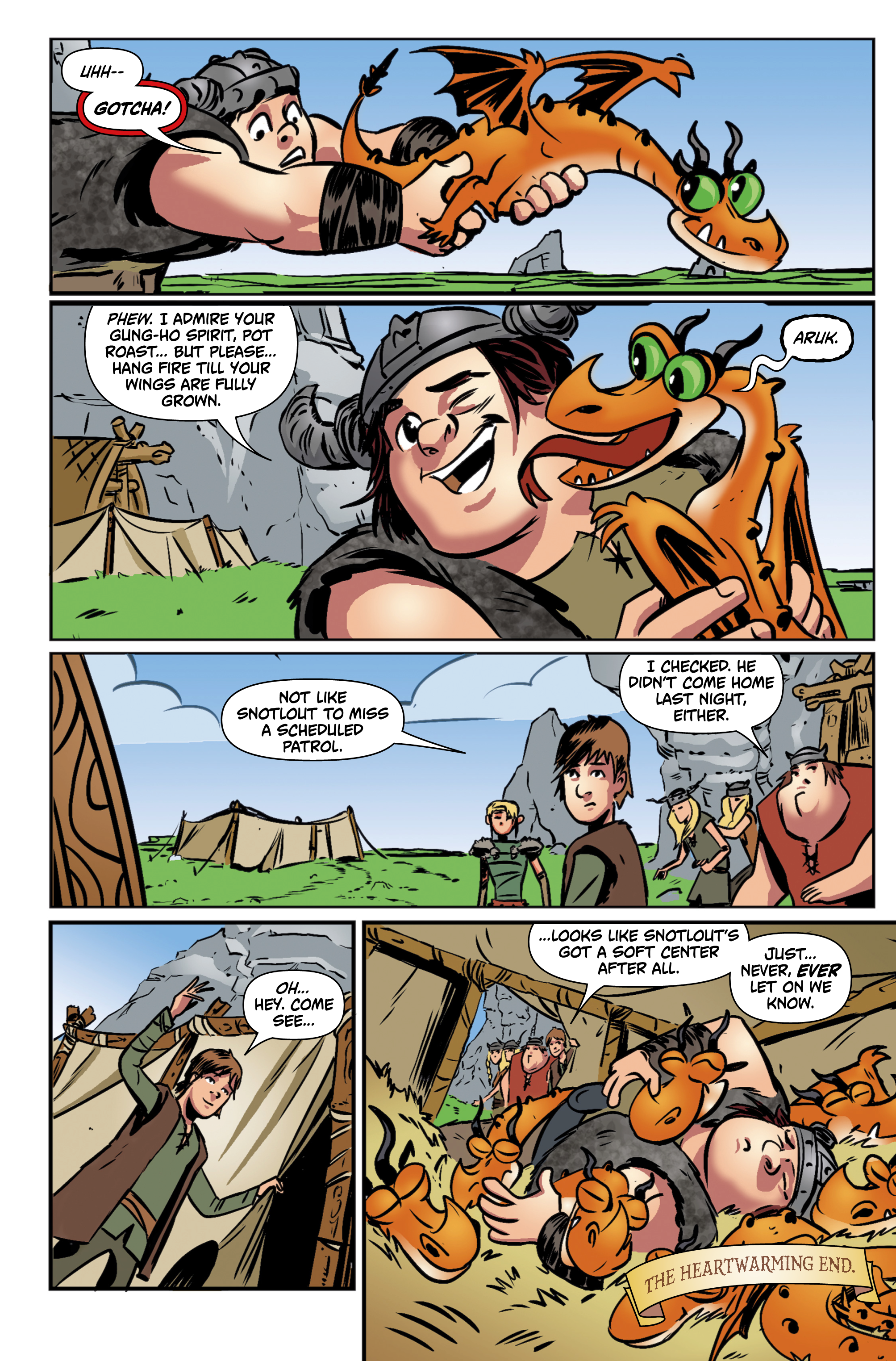 Read online DreamWorks Dragons: Riders of Berk comic -  Issue # _TPB - 57