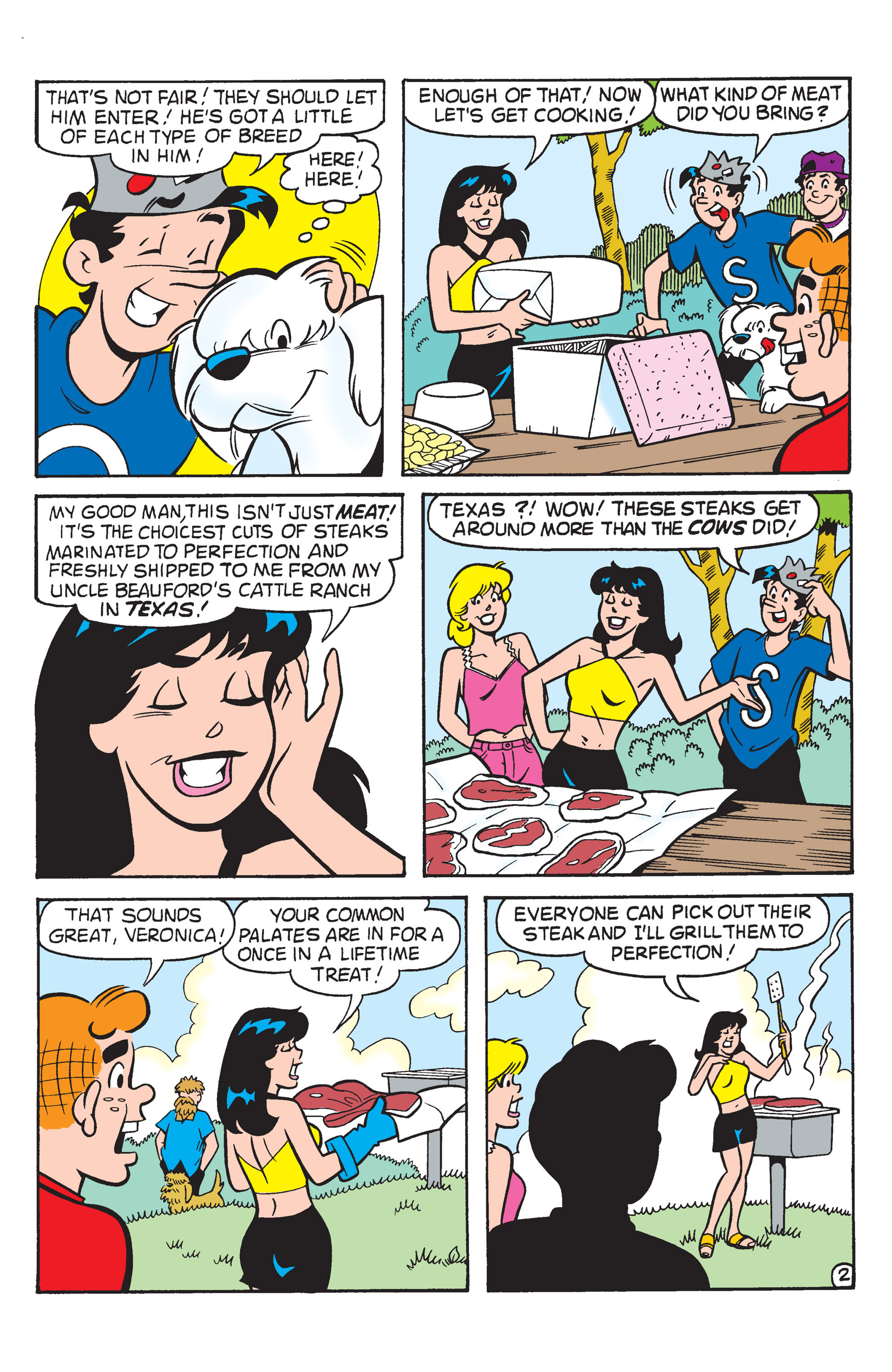Read online Betty and Veronica: Picnic Antics comic -  Issue # TPB - 21