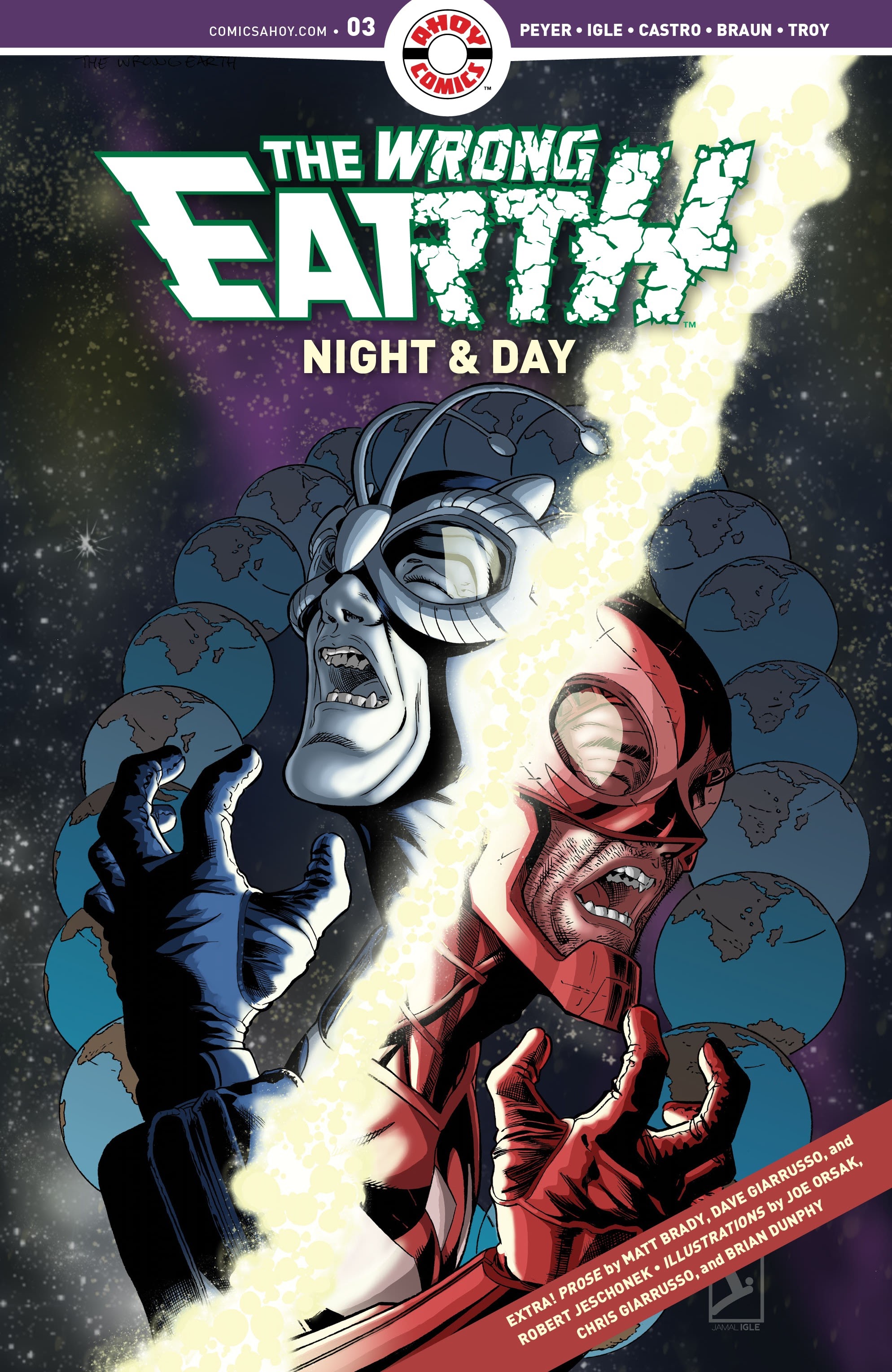 Read online The Wrong Earth: Night & Day comic -  Issue #3 - 1