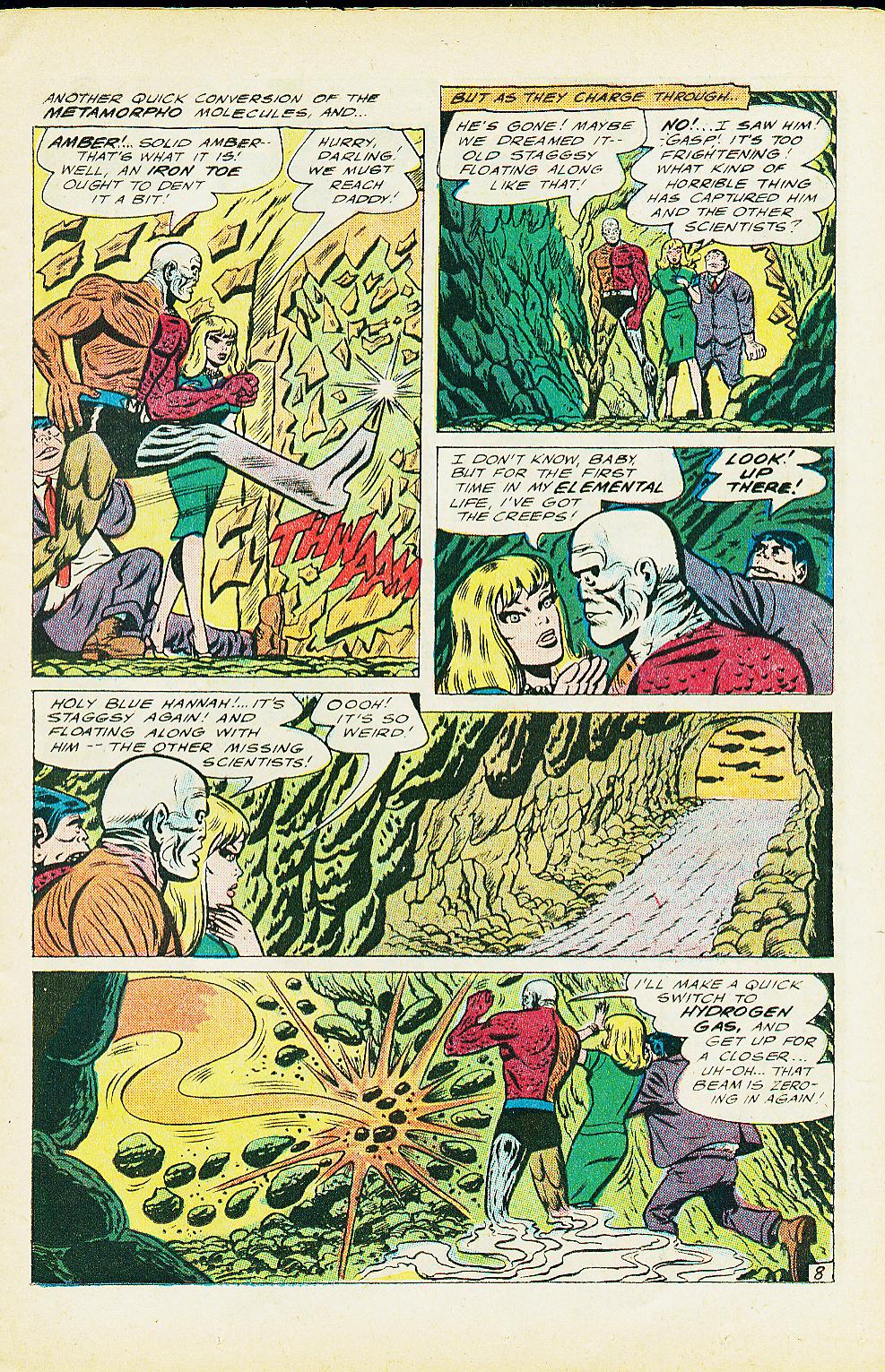 Read online Metamorpho comic -  Issue #7 - 11