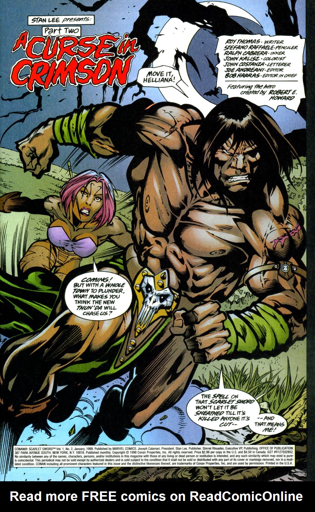 Read online Conan: Scarlet Sword comic -  Issue #2 - 2