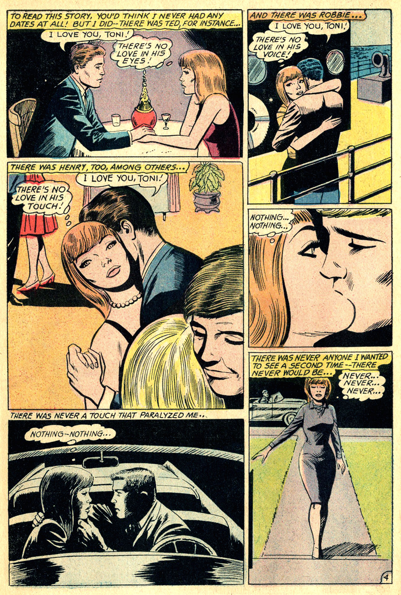 Read online Heart Throbs comic -  Issue #111 - 6