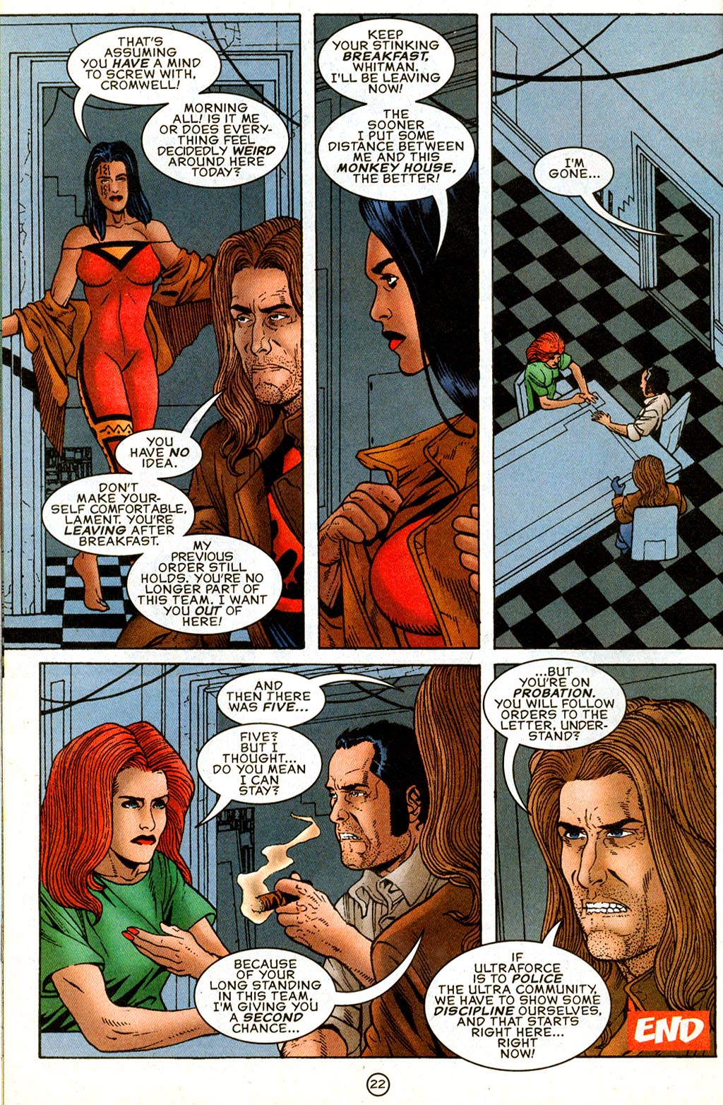 Read online UltraForce (1995) comic -  Issue #9 - 22