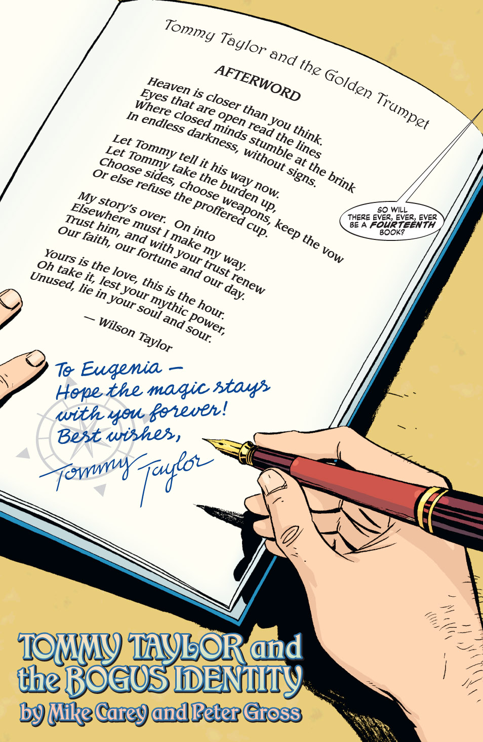 Read online The Unwritten comic -  Issue #1 - 6