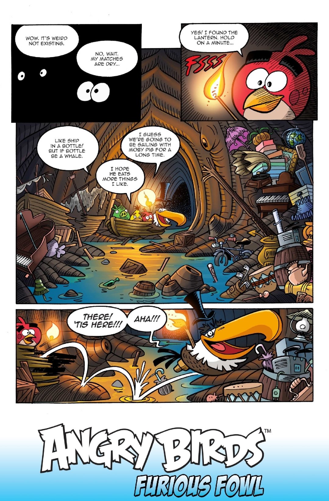 Read online Angry Birds Comics Quarterly comic -  Issue # Issue Furious Fowl - 37