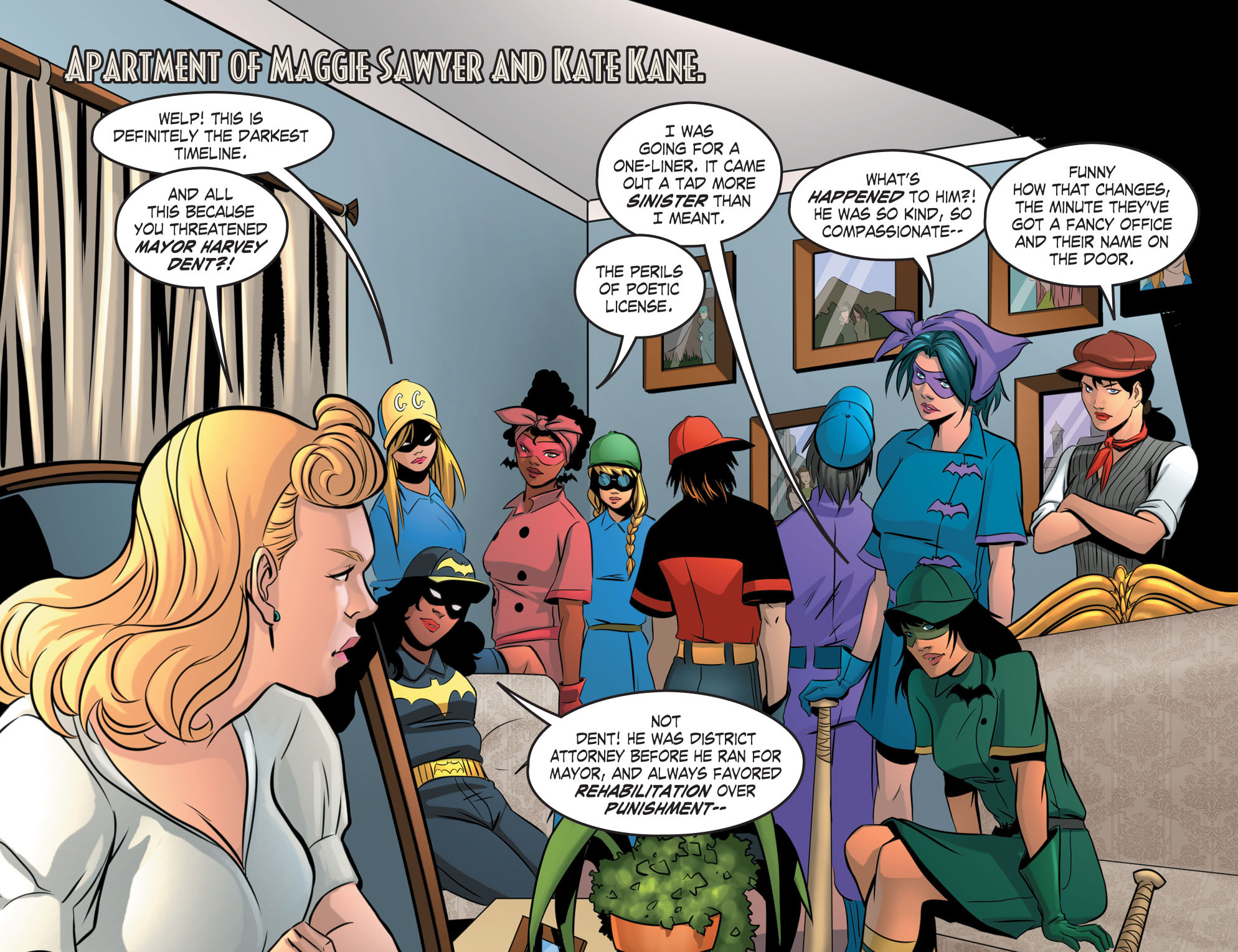 Read online DC Comics: Bombshells comic -  Issue #38 - 13