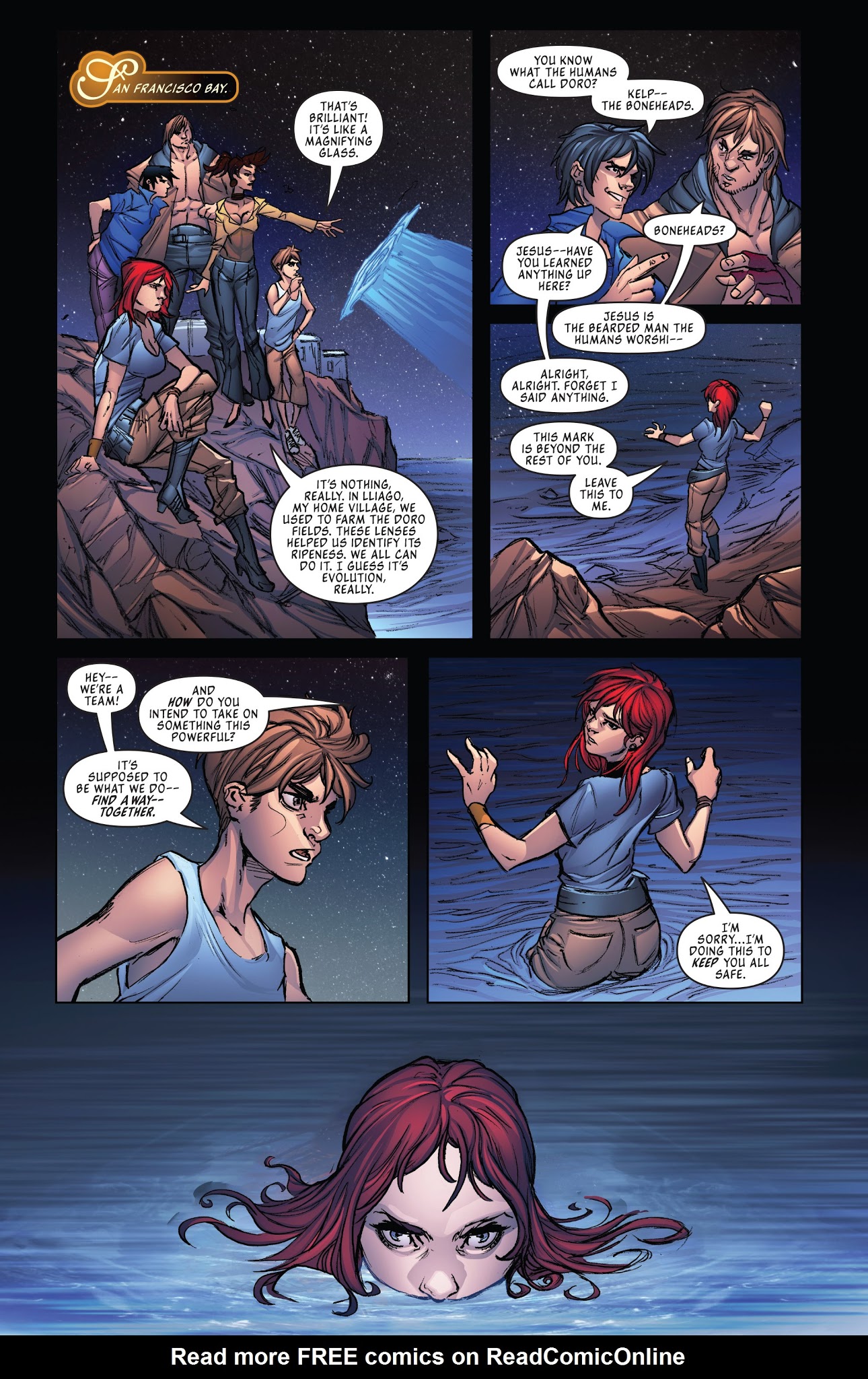 Read online Fathom Blue comic -  Issue #3 - 10