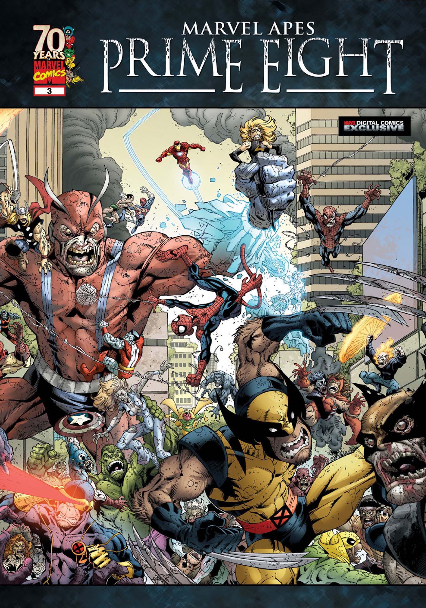 Read online Marvel Apes: Prime Eight comic -  Issue #3 - 1