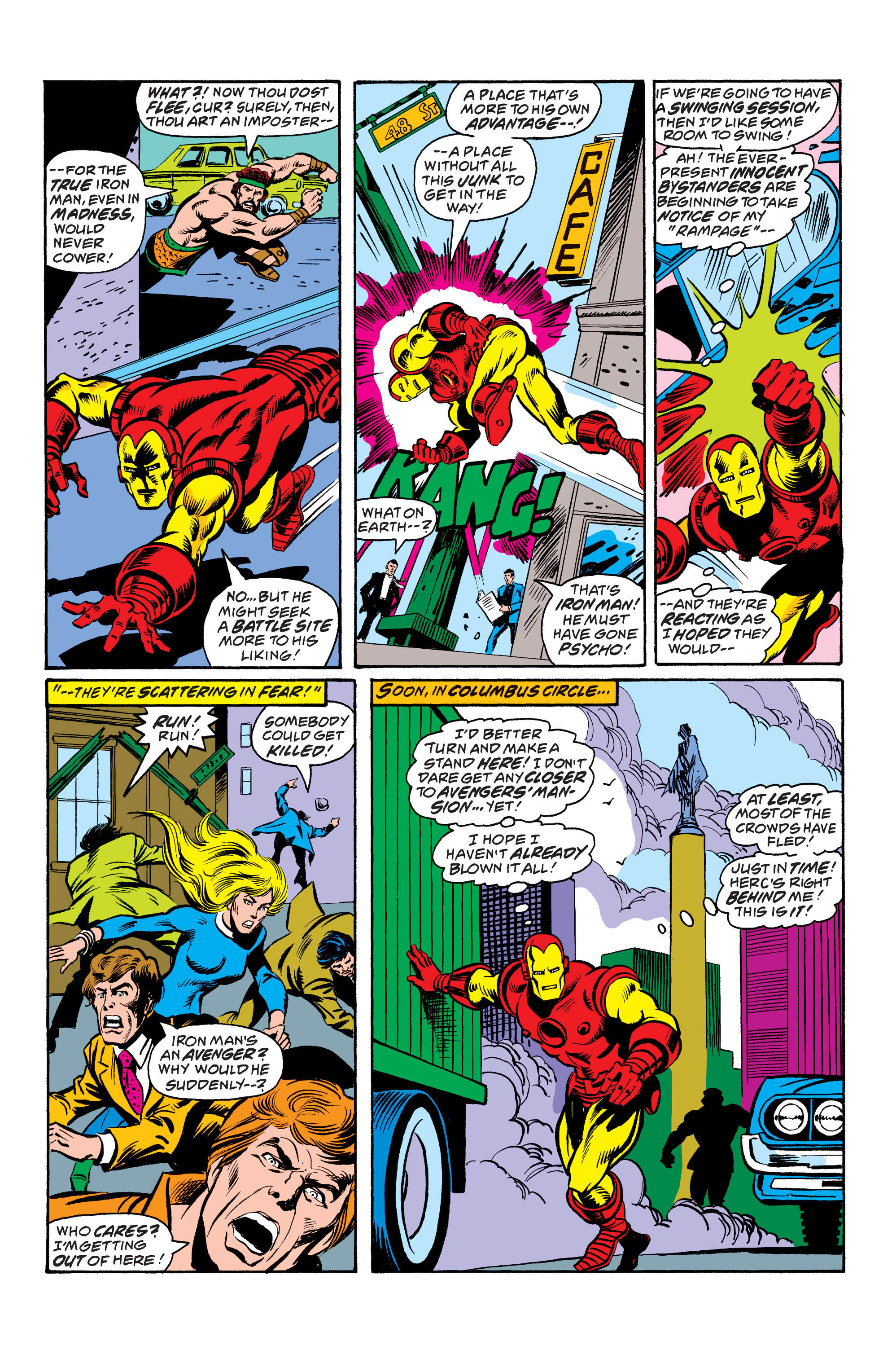 Read online Marvel Masterworks: The Avengers comic -  Issue # TPB 16 (Part 3) - 101