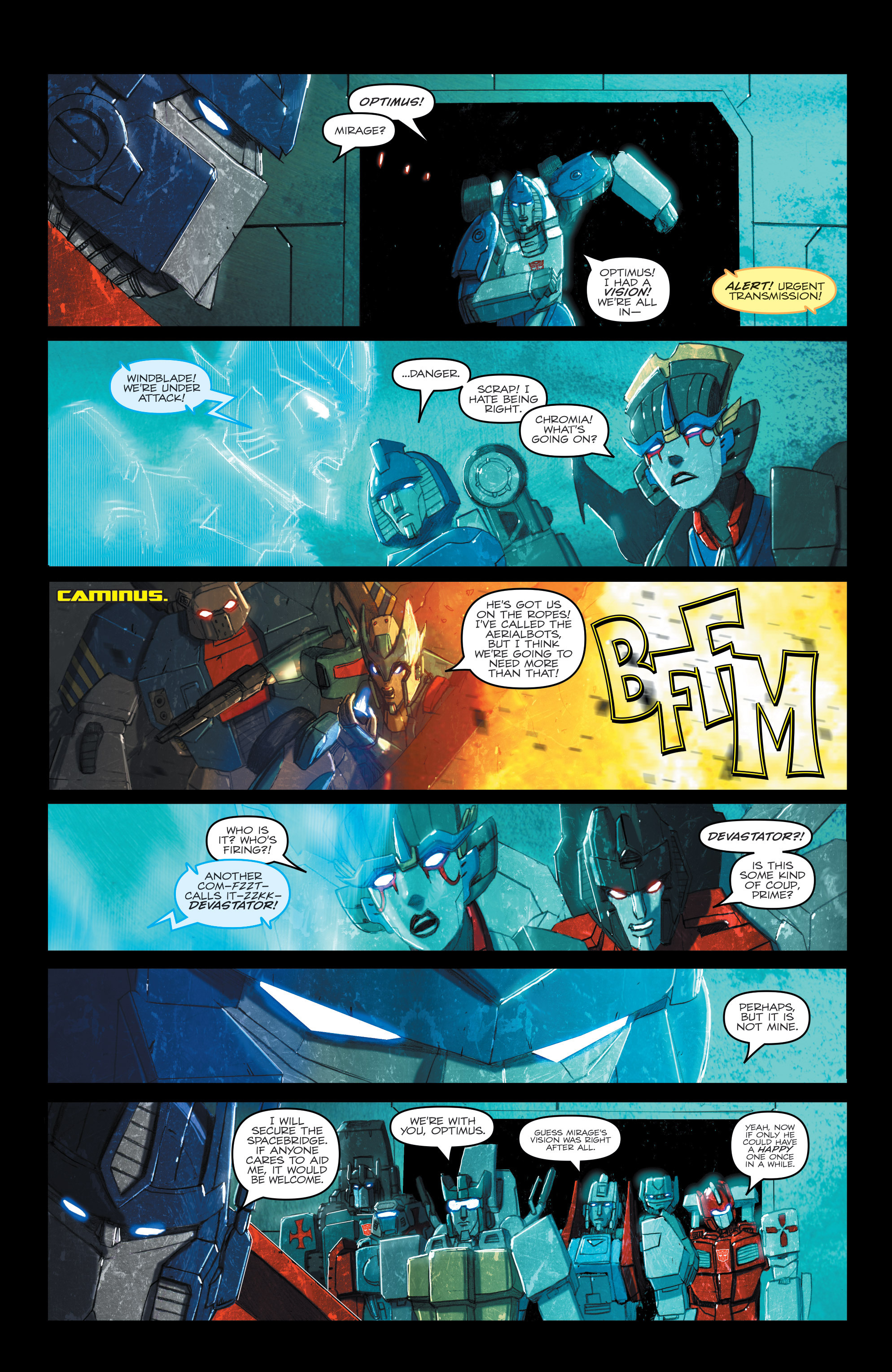 Read online The Transformers: Windblade (2015) comic -  Issue #2 - 13