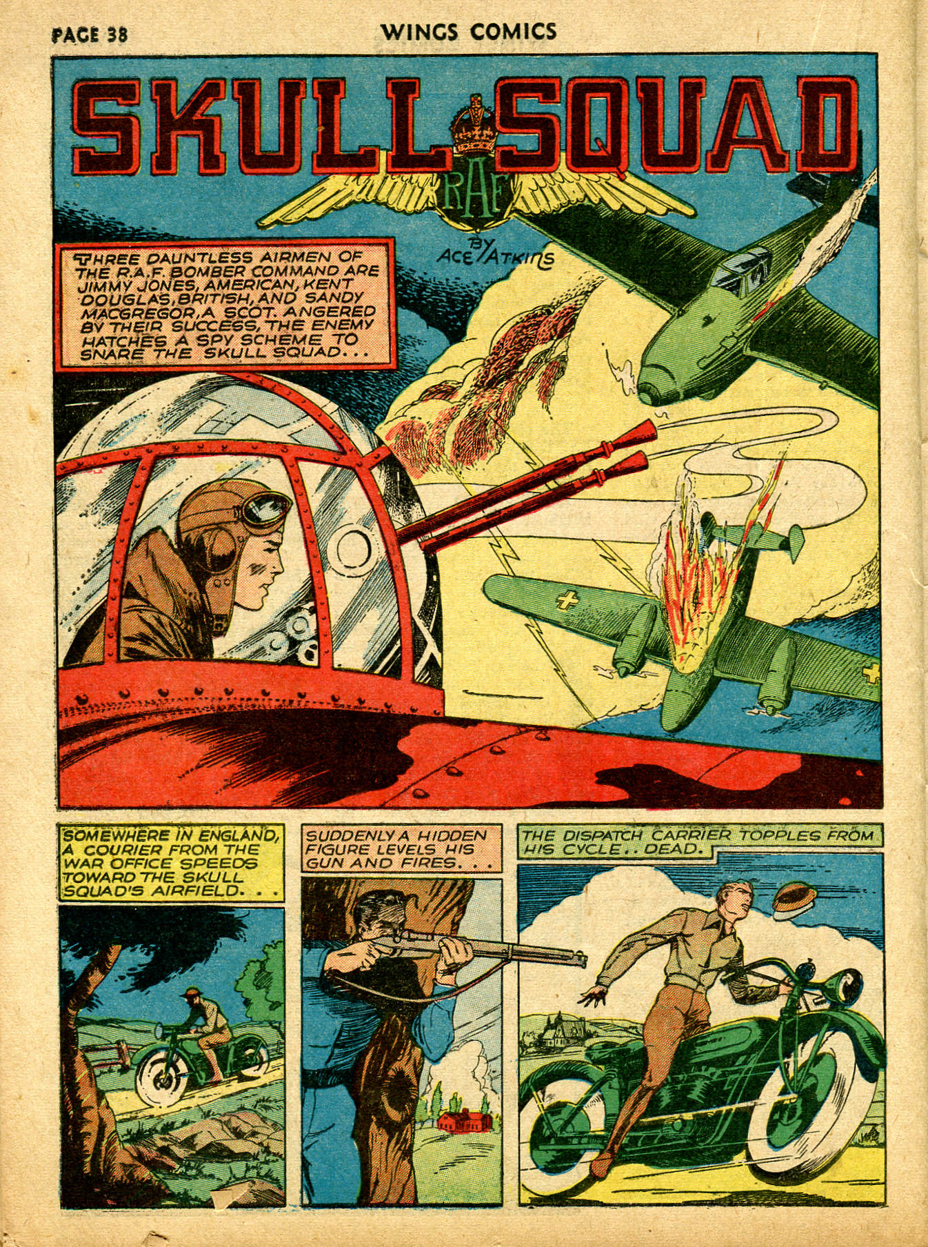 Read online Wings Comics comic -  Issue #12 - 40