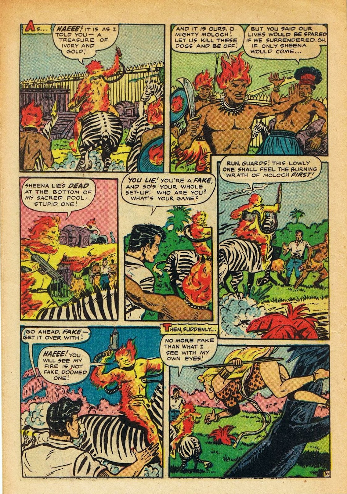 Sheena, Queen of the Jungle (1942) issue 11 - Page 12
