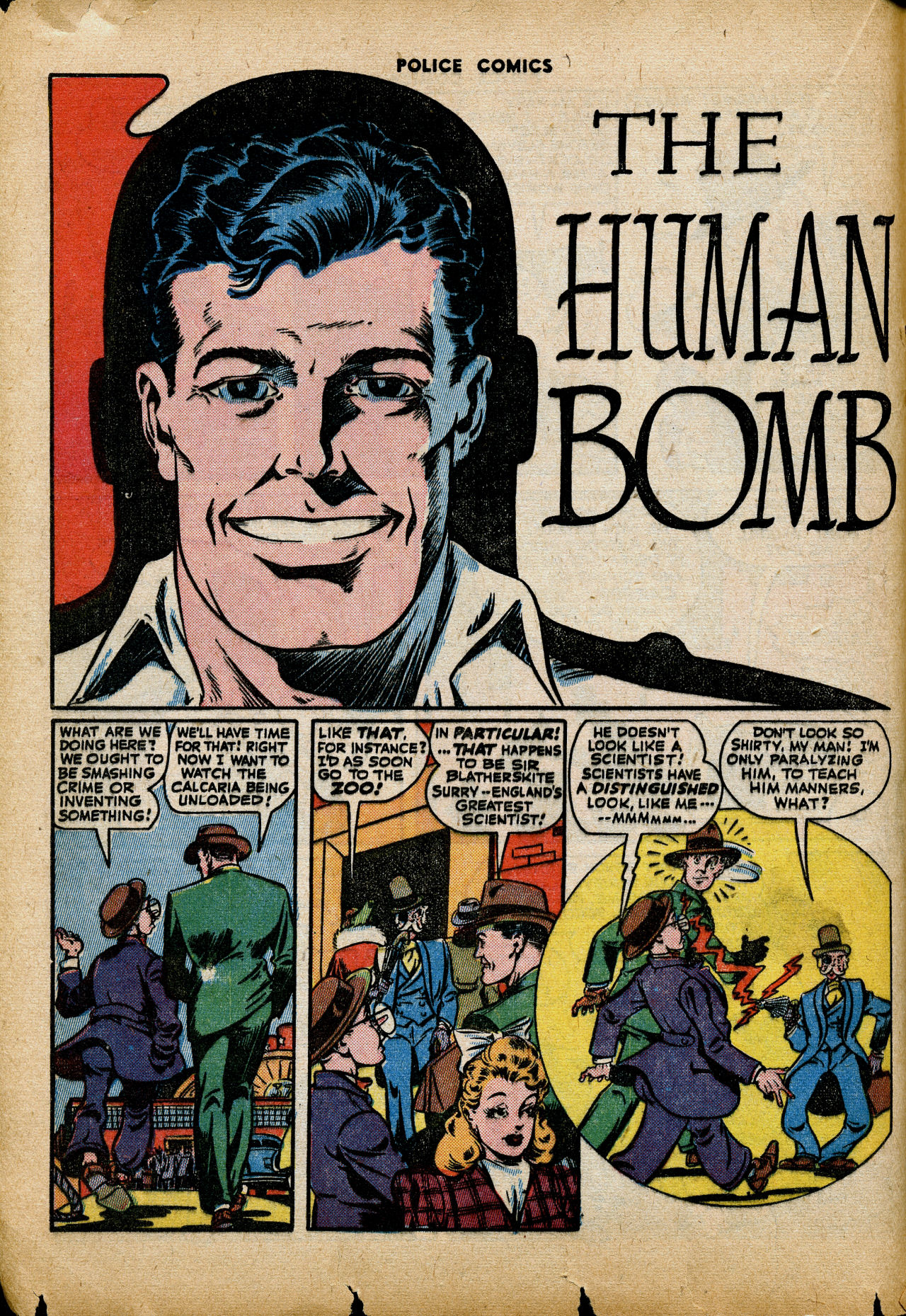 Read online Police Comics comic -  Issue #41 - 24