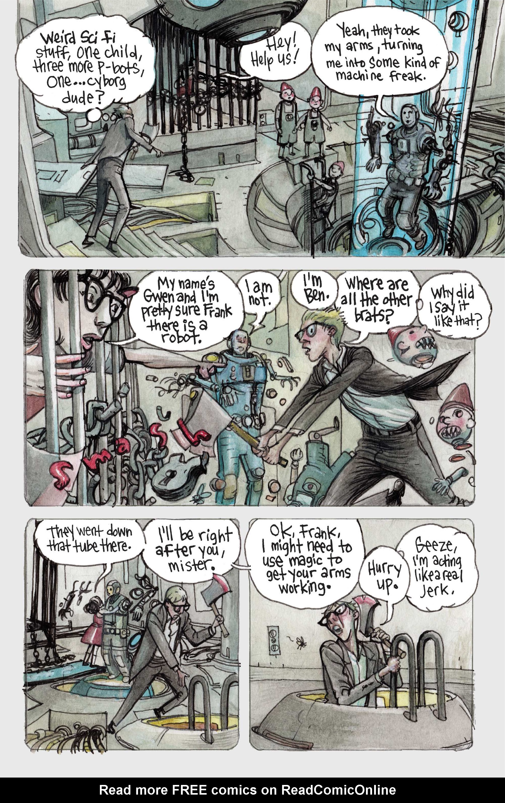 Read online Pop Gun War: Chain Letter comic -  Issue # TPB (Part 1) - 85