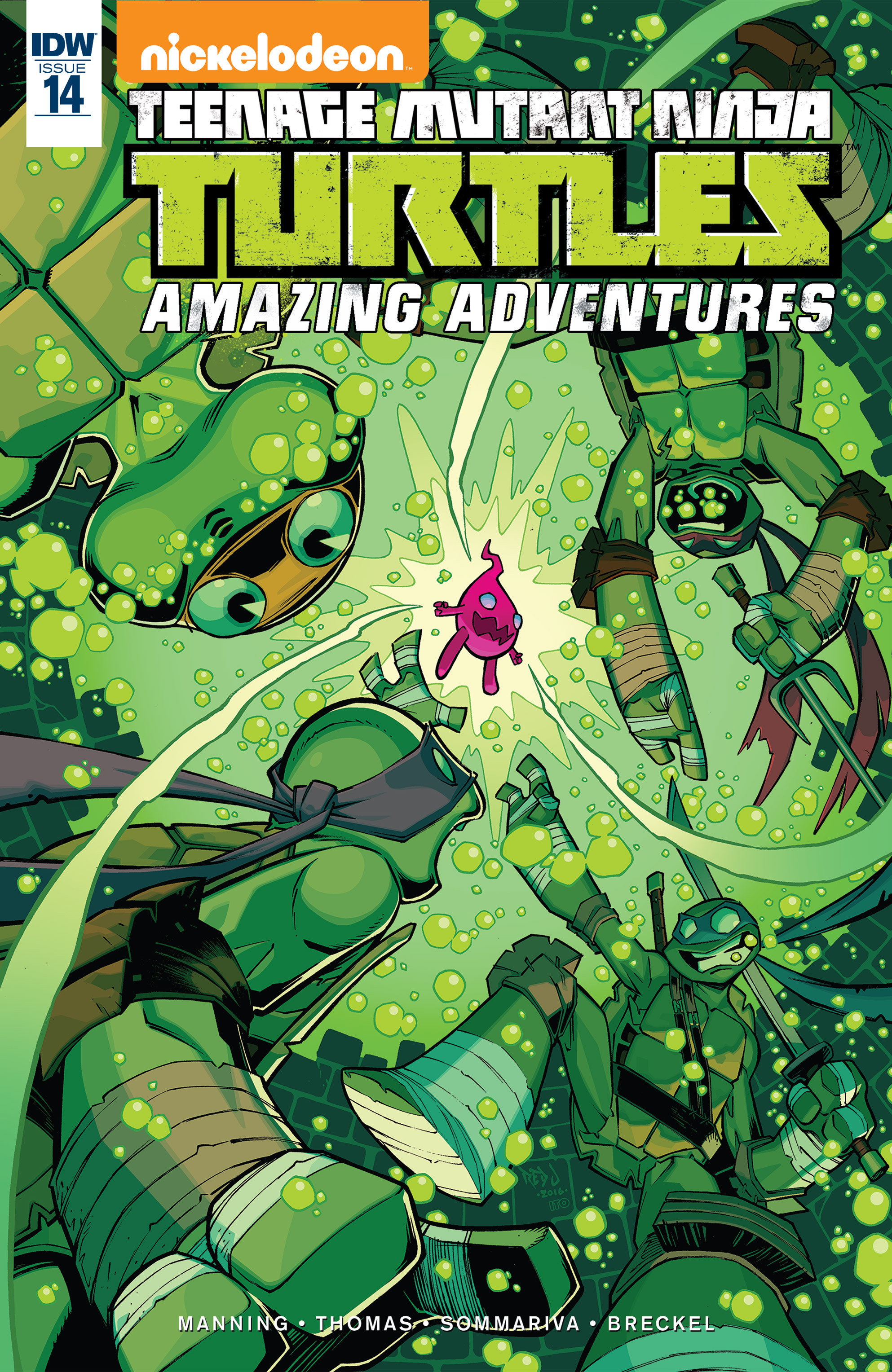 Read online Teenage Mutant Ninja Turtles Amazing Adventures comic -  Issue #14 - 1