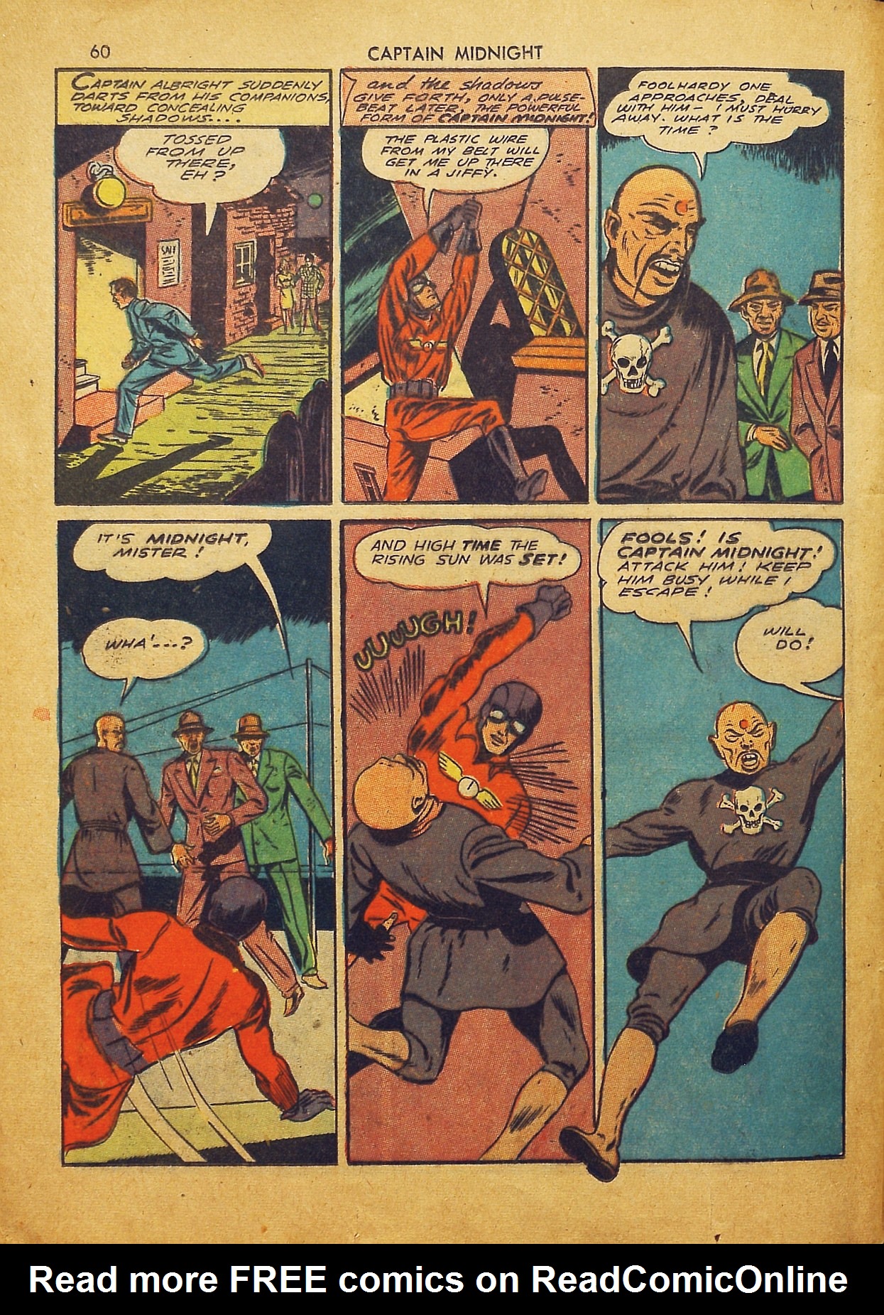 Read online Captain Midnight (1942) comic -  Issue #2 - 59