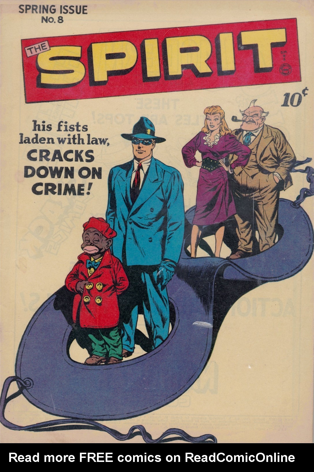 Read online The Spirit (1944) comic -  Issue #8 - 1