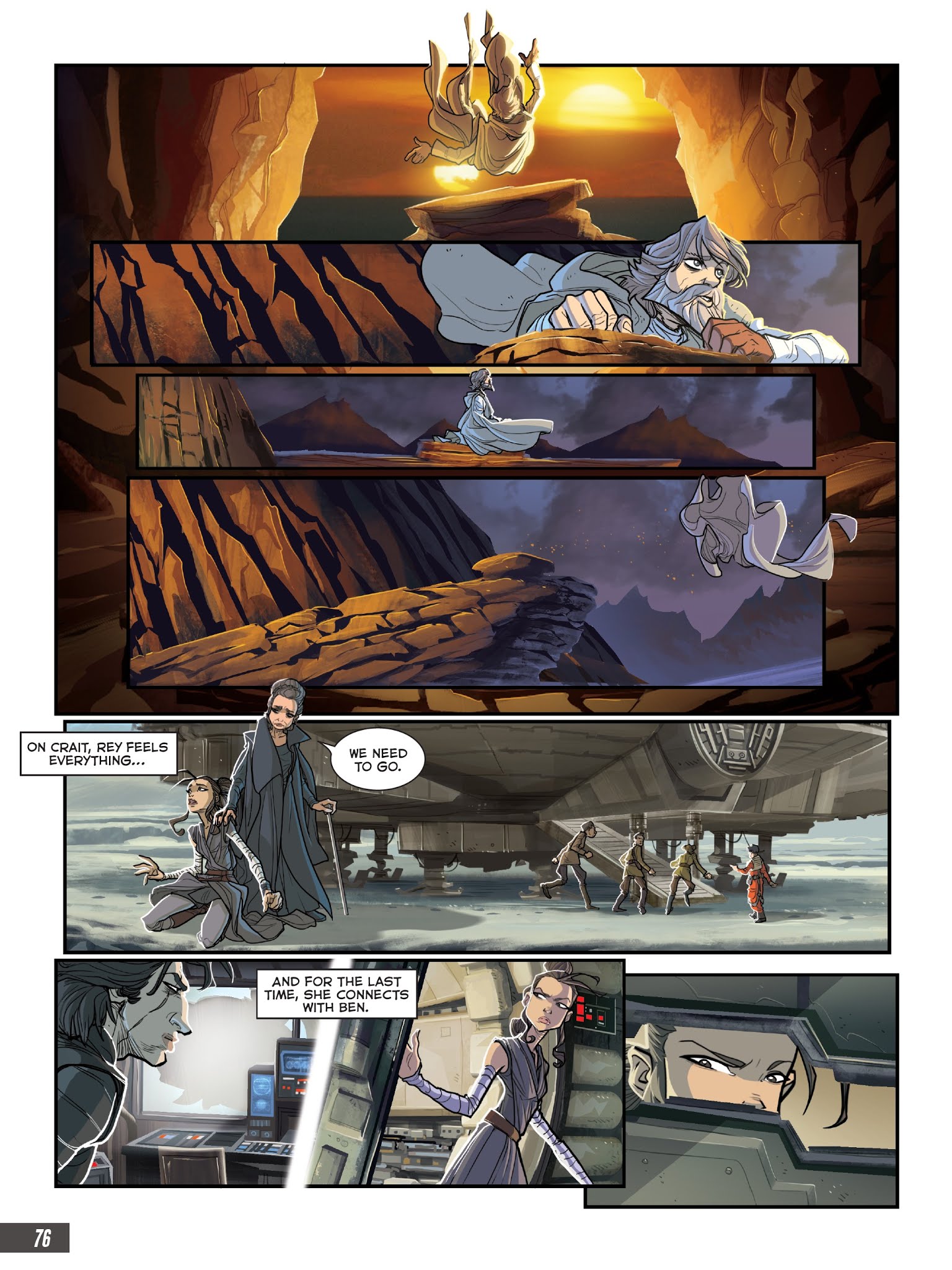 Read online Star Wars: The Last Jedi Graphic Novel Adaptation comic -  Issue # TPB - 78
