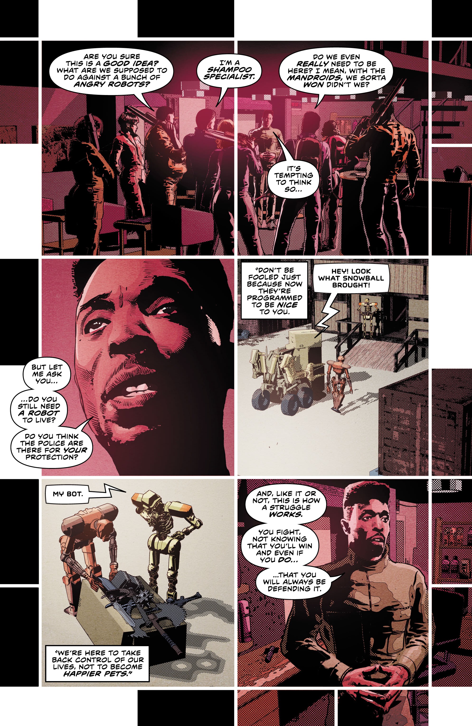 Read online Not All Robots comic -  Issue #4 - 11