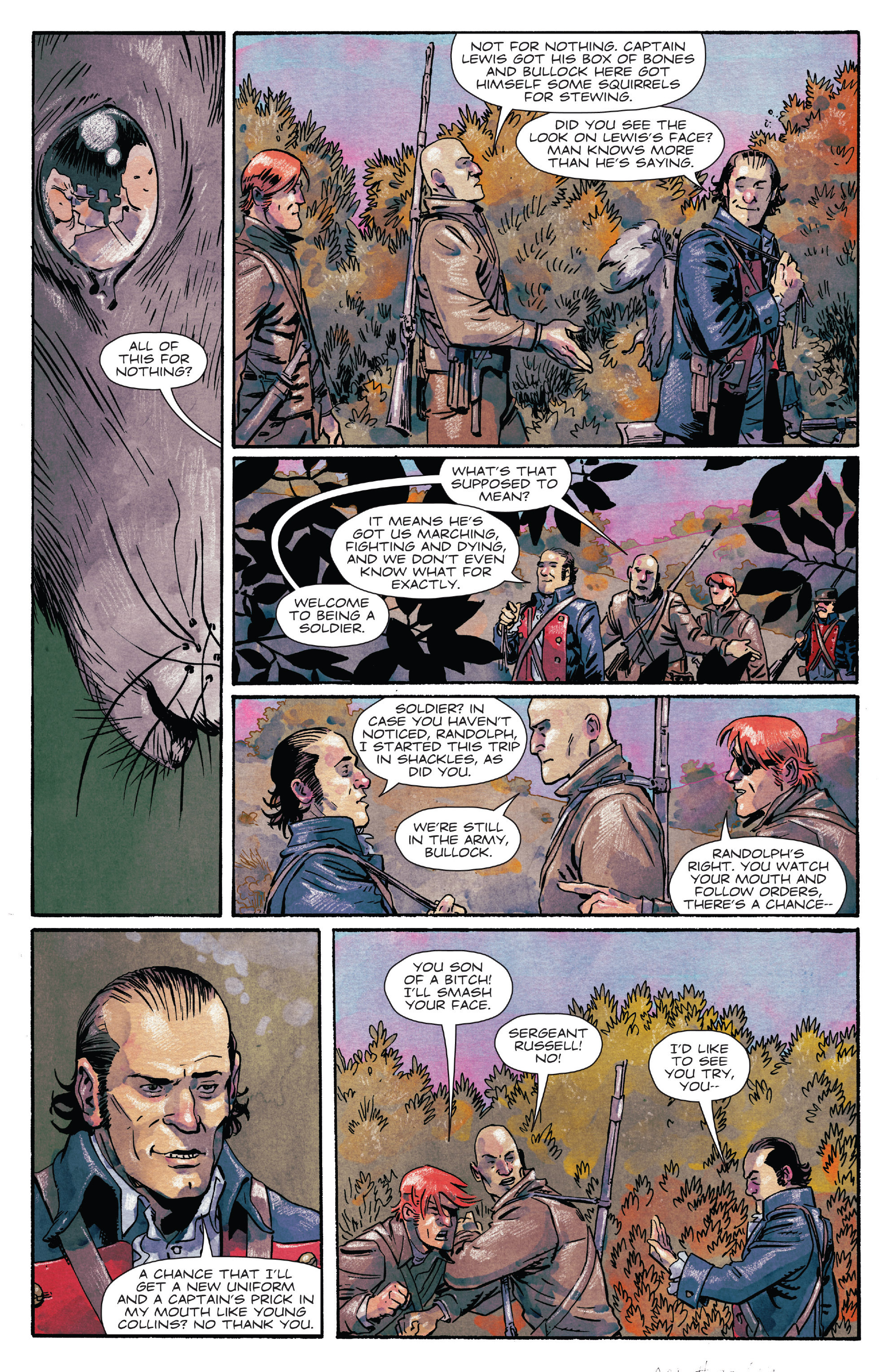 Read online Manifest Destiny comic -  Issue #20 - 21