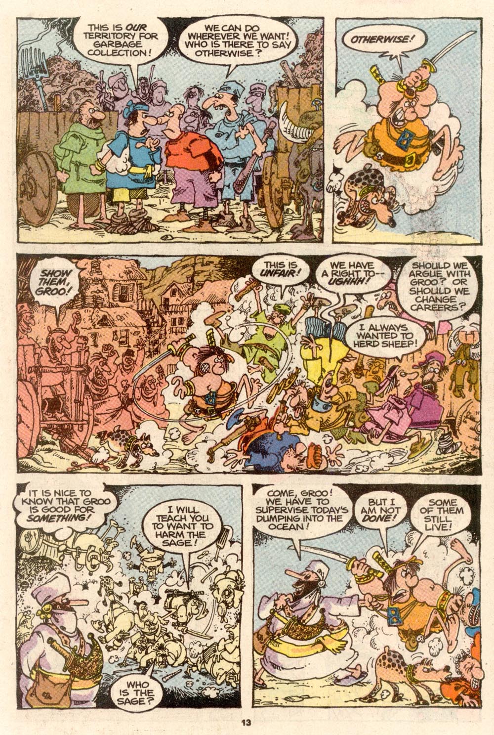 Read online Sergio Aragonés Groo the Wanderer comic -  Issue #65 - 13