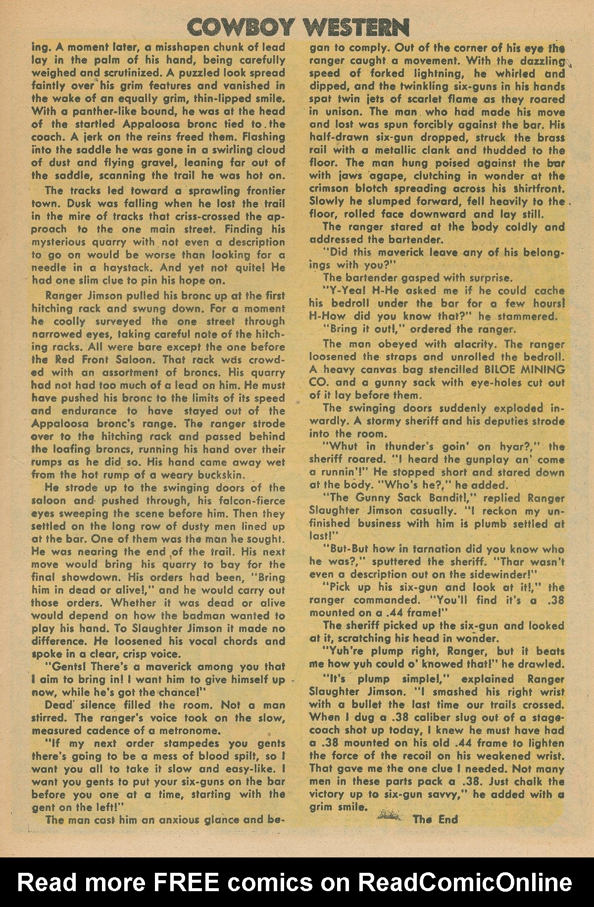 Read online Cowboy Western Comics (1954) comic -  Issue #48 - 15