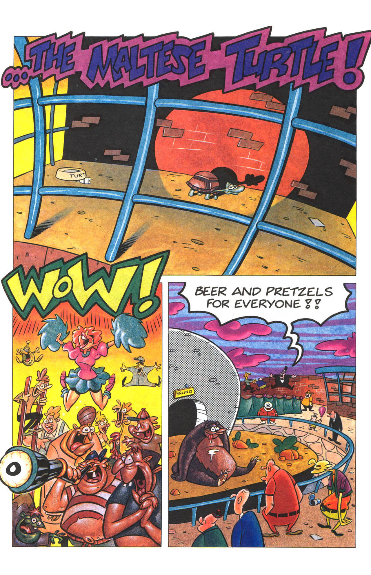Read online Teenage Mutant Ninja Turtles: The Maltese Turtle comic -  Issue # Full - 4