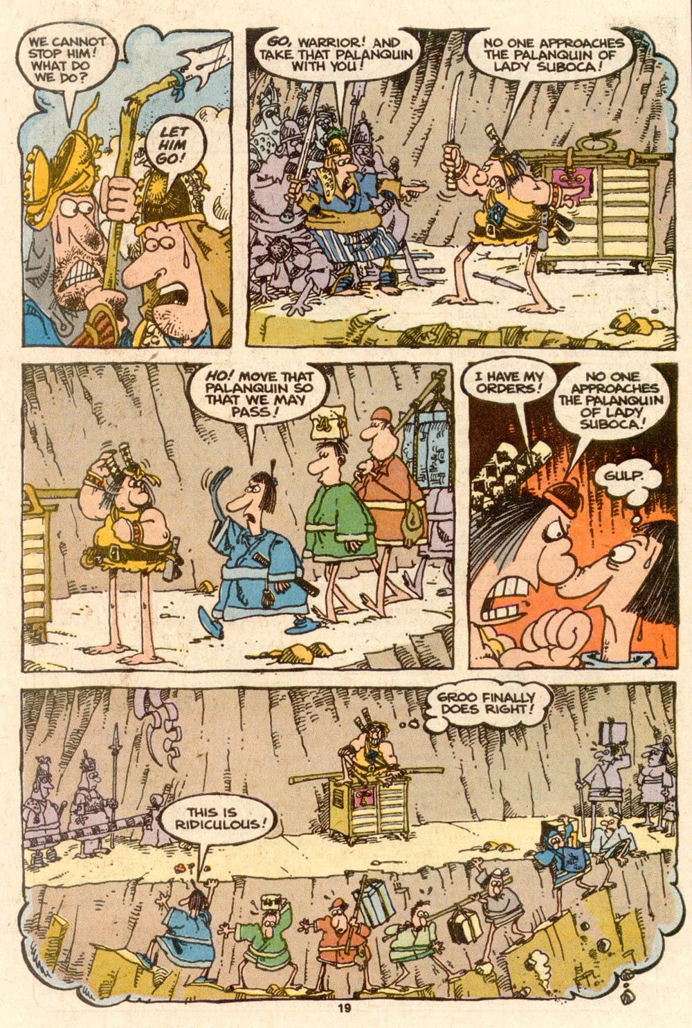 Read online Sergio Aragonés Groo the Wanderer comic -  Issue #56 - 18