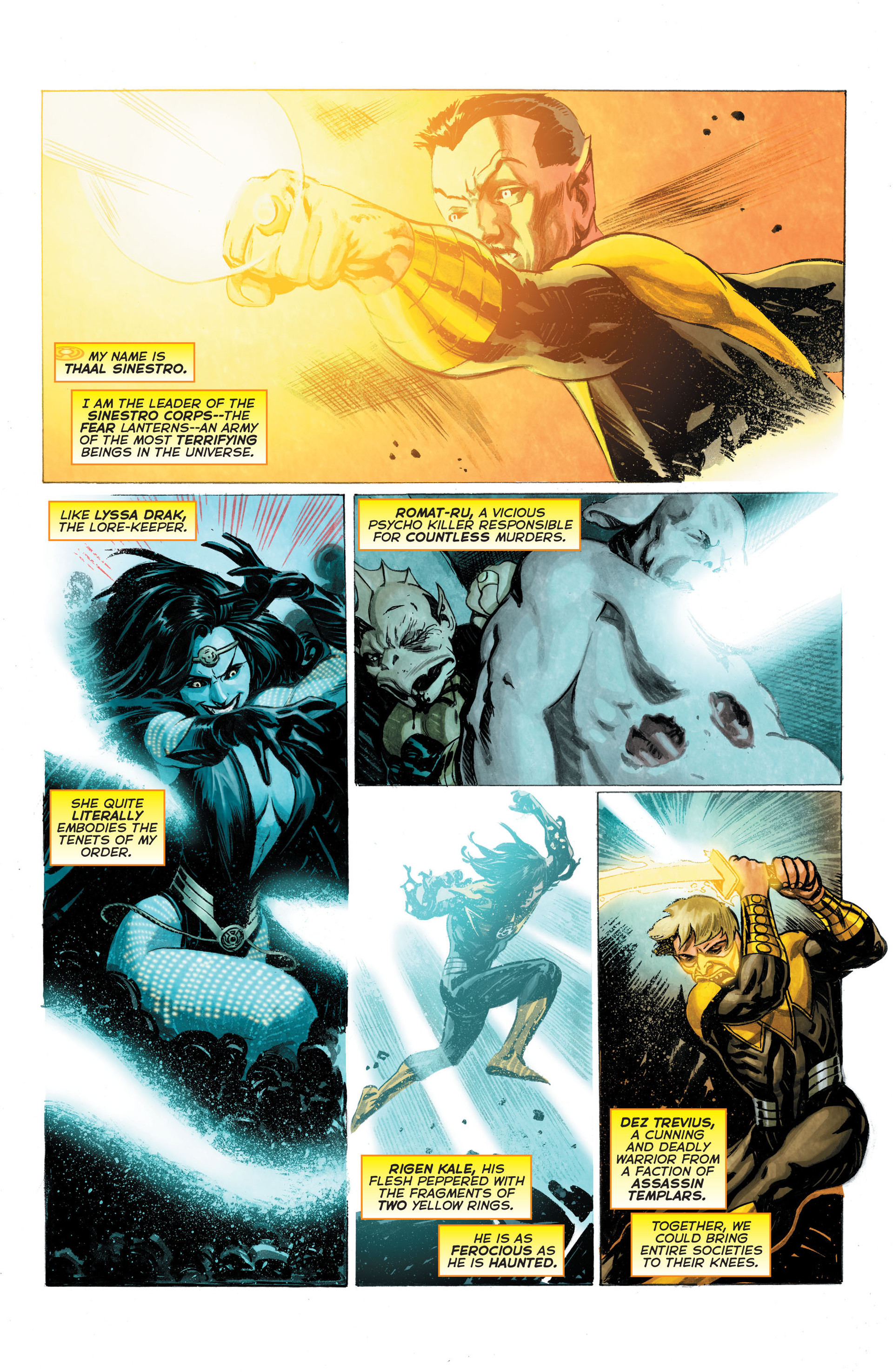 Read online Sinestro comic -  Issue #4 - 2