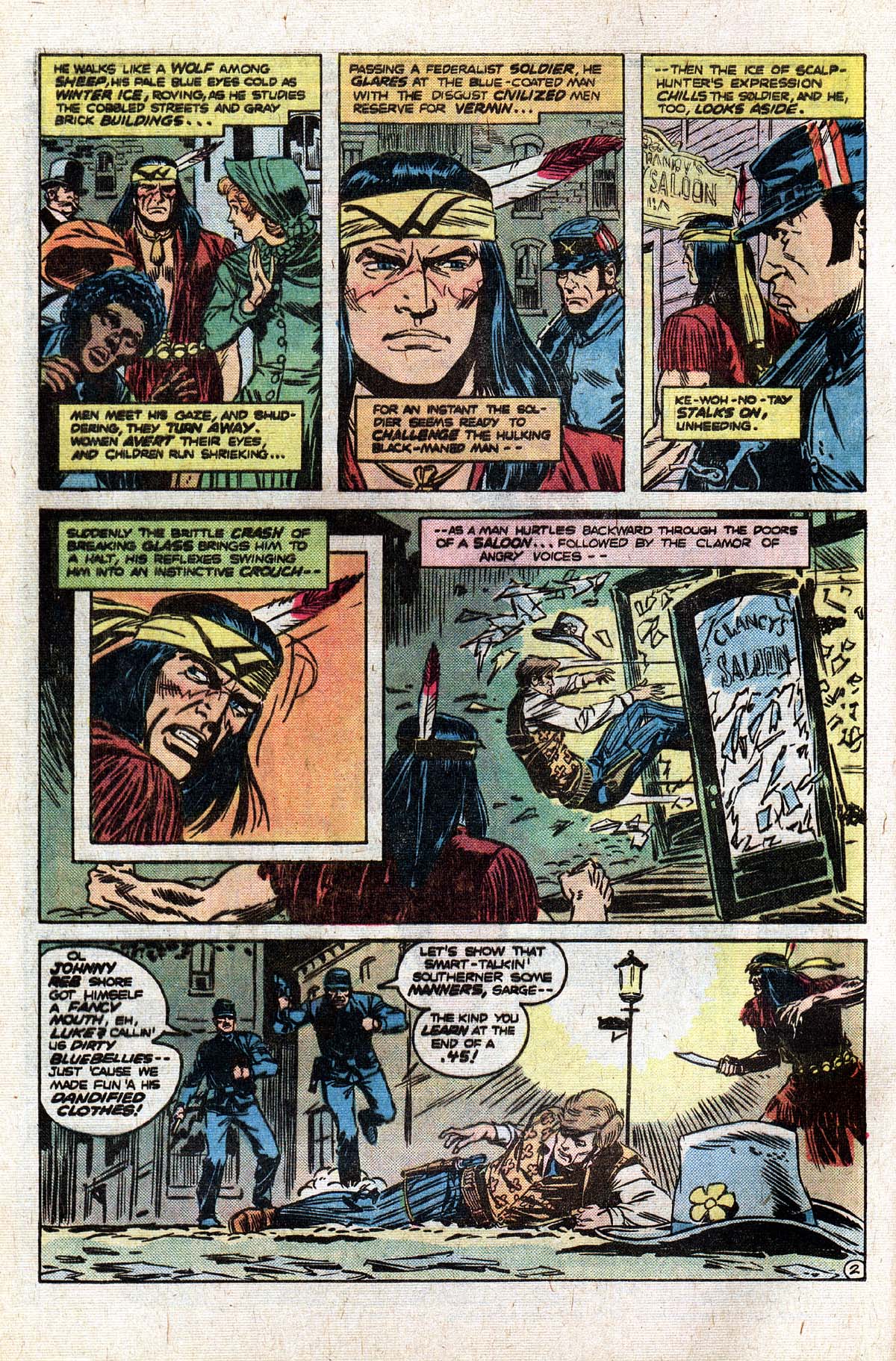 Read online Weird Western Tales (1972) comic -  Issue #45 - 4