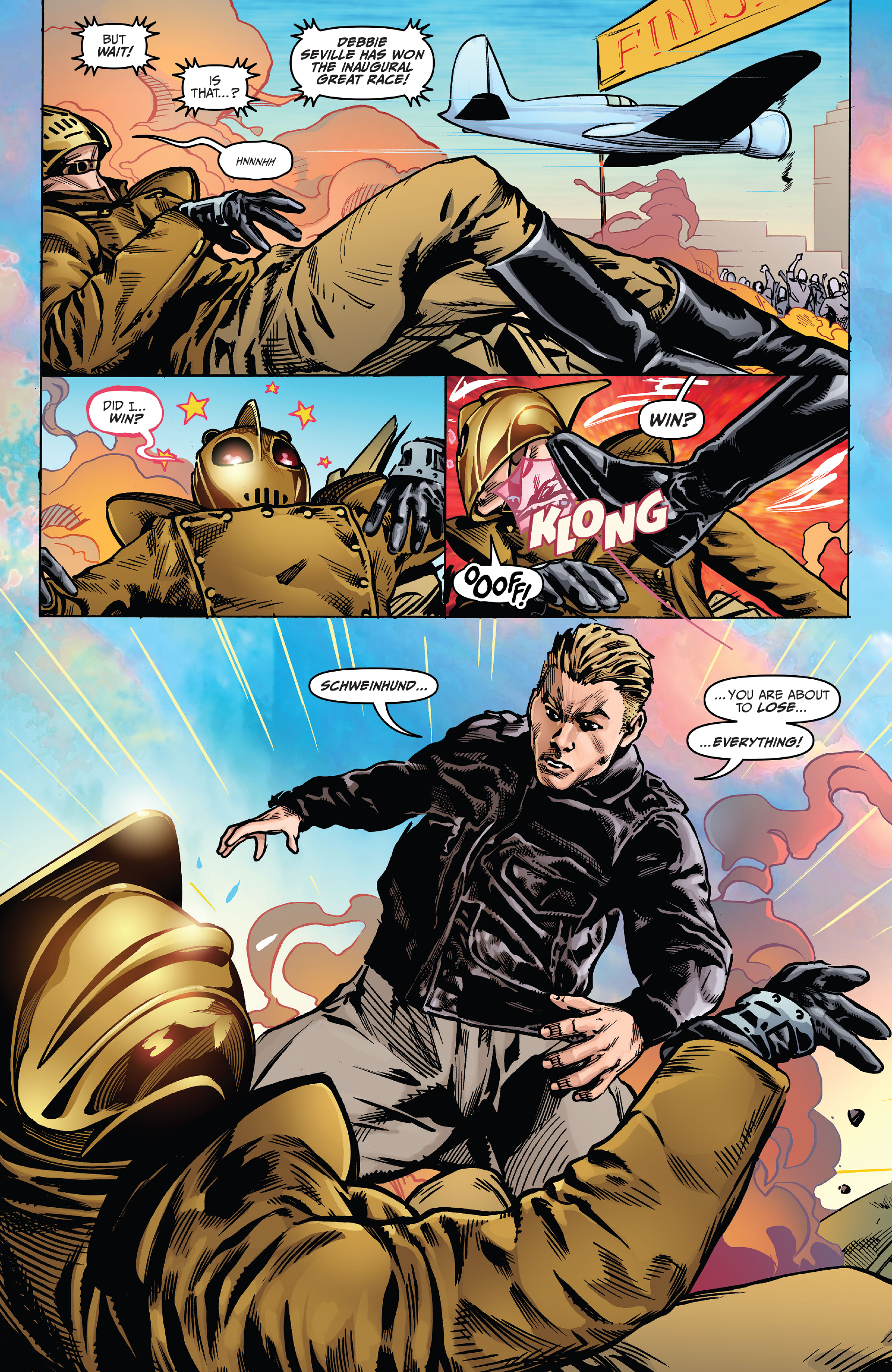 Read online The Rocketeer: The Great Race comic -  Issue #4 - 11