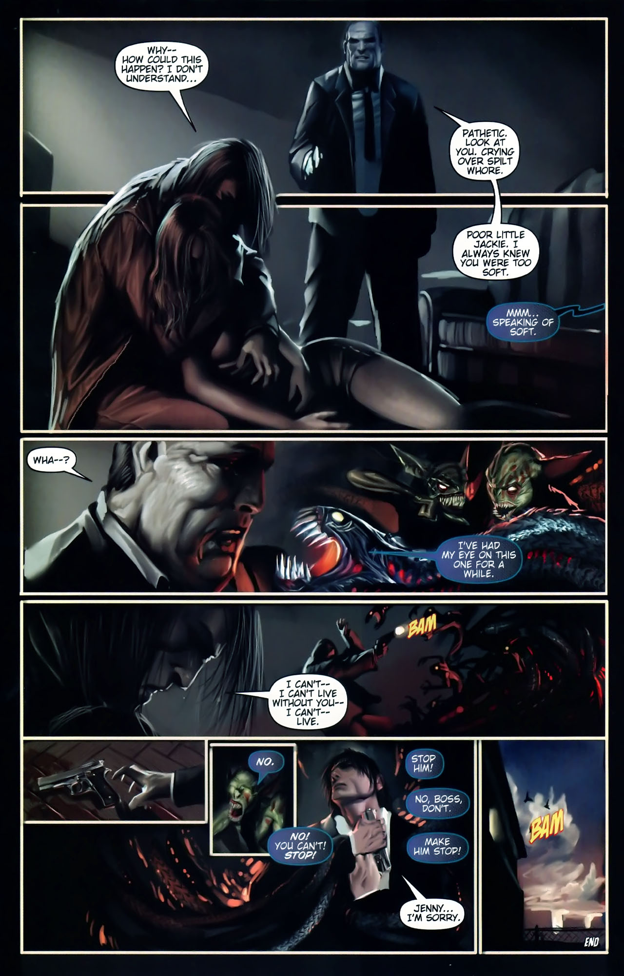 Read online The Darkness: Level comic -  Issue #1 - 23