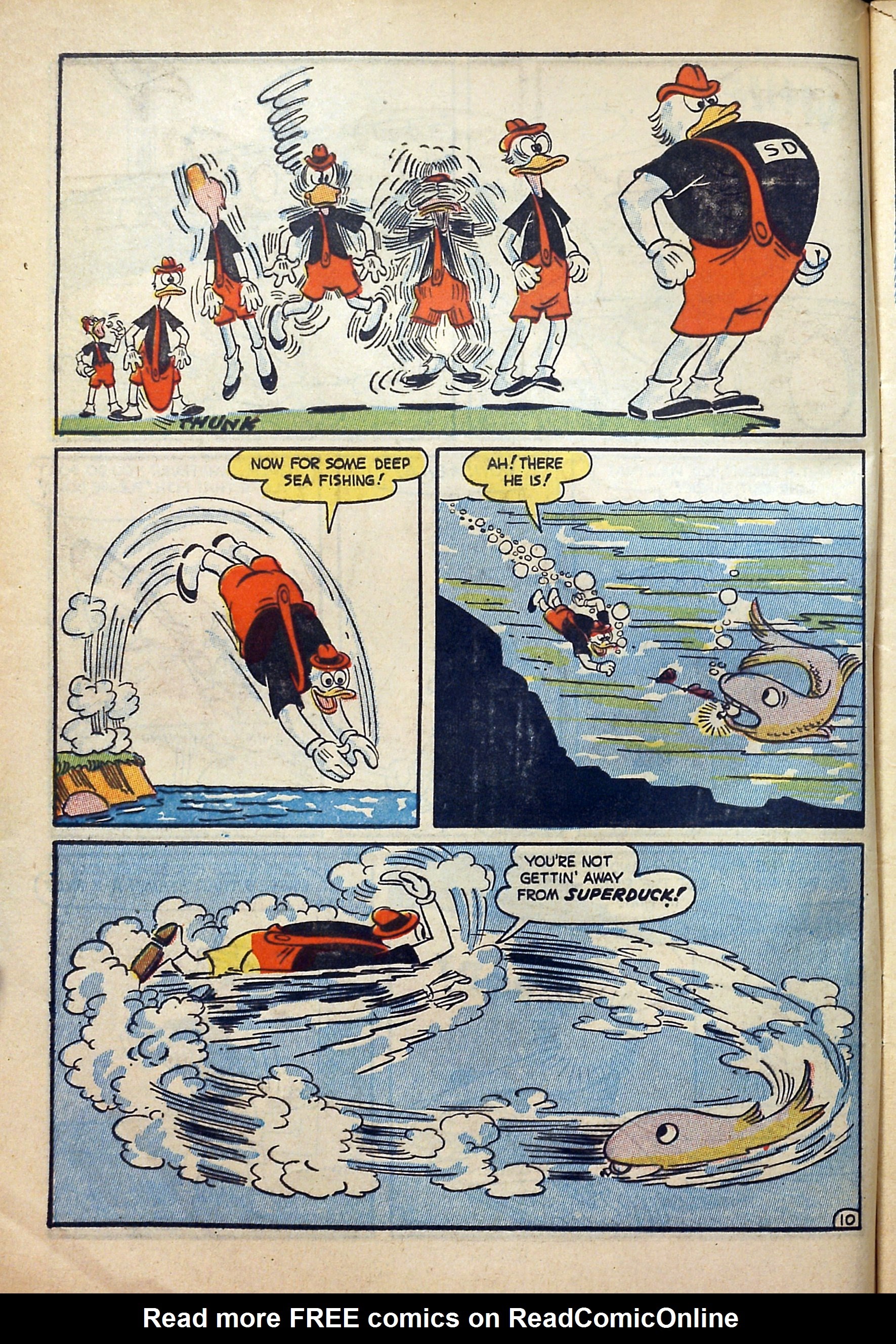 Read online Super Duck Comics comic -  Issue #4 - 12