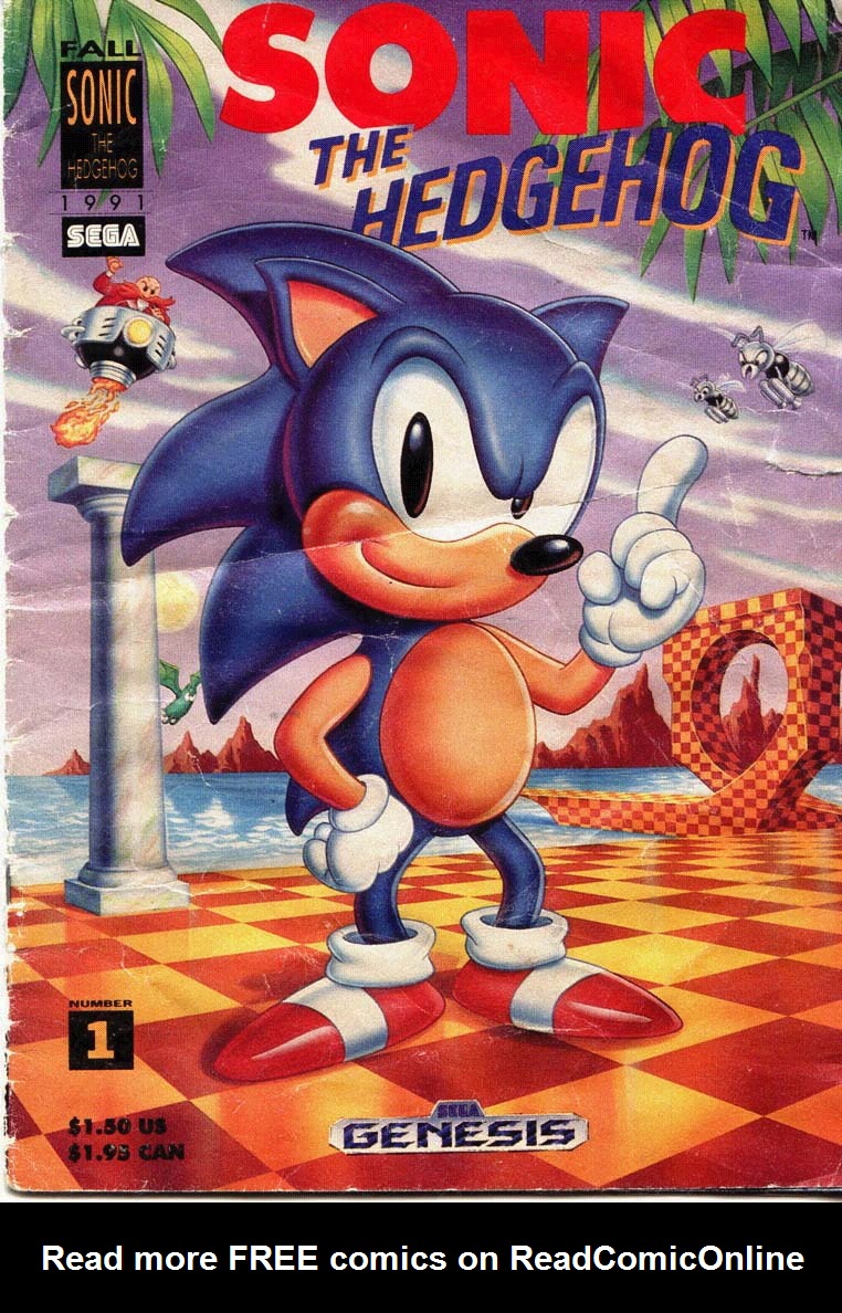 Sonic the Hedgehog (1991) issue Full - Page 1