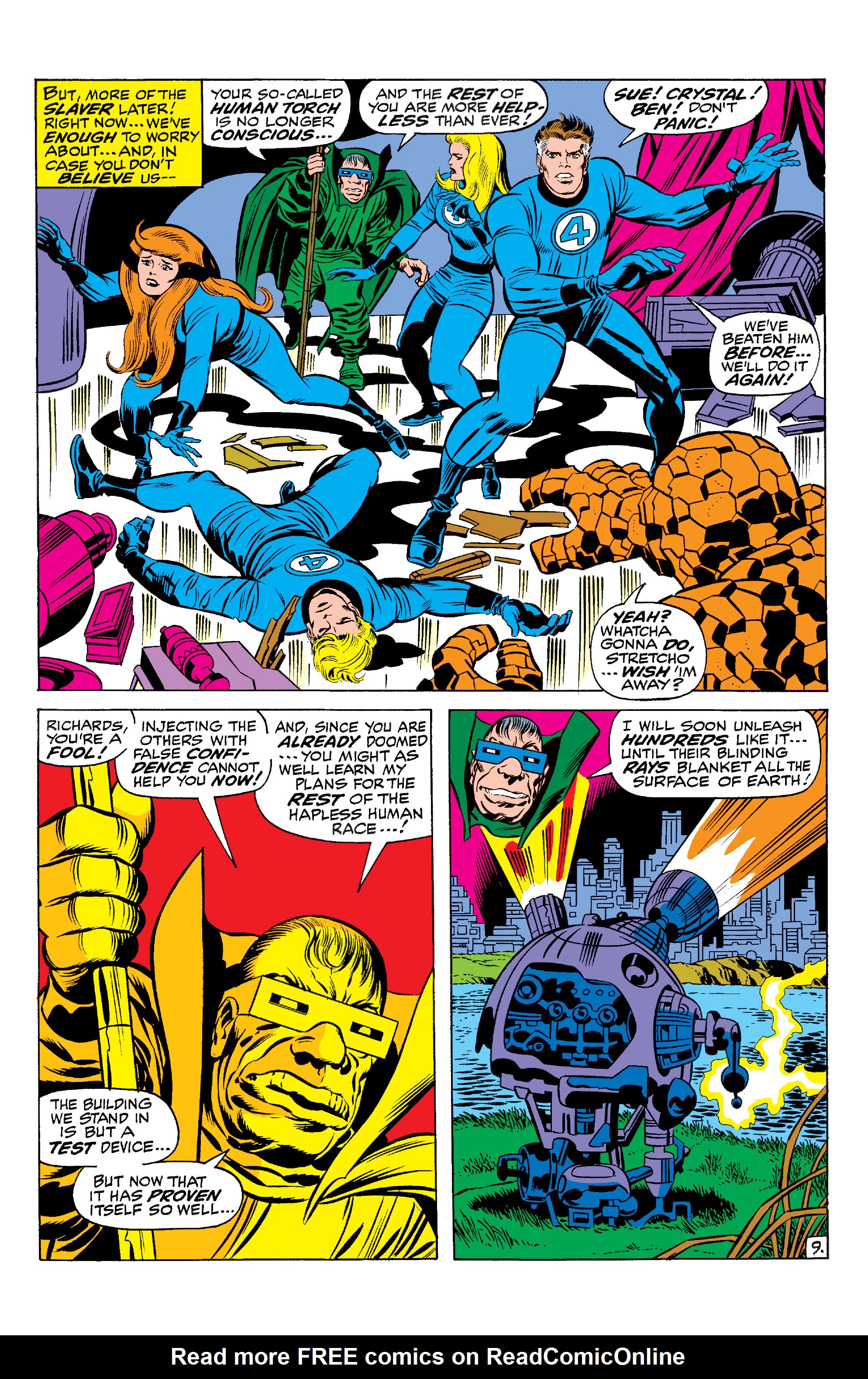 Read online Marvel Masterworks: The Fantastic Four comic -  Issue # TPB 9 (Part 2) - 62