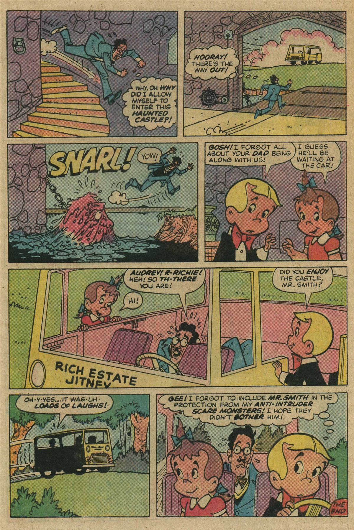 Read online Richie Rich & His Girl Friends comic -  Issue #9 - 9