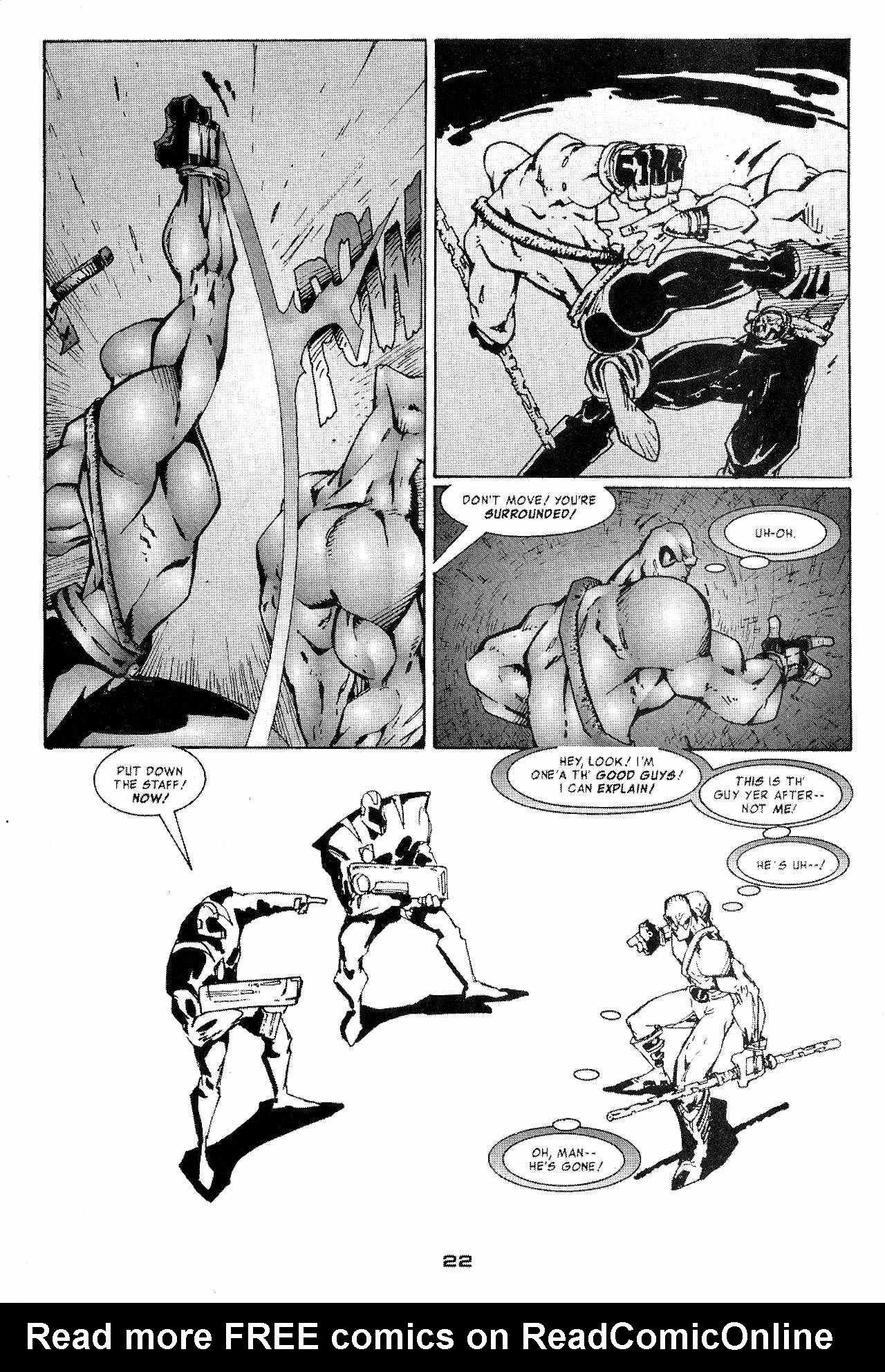 Read online Zen Intergalactic Ninja : The Hunted comic -  Issue #1 - 24