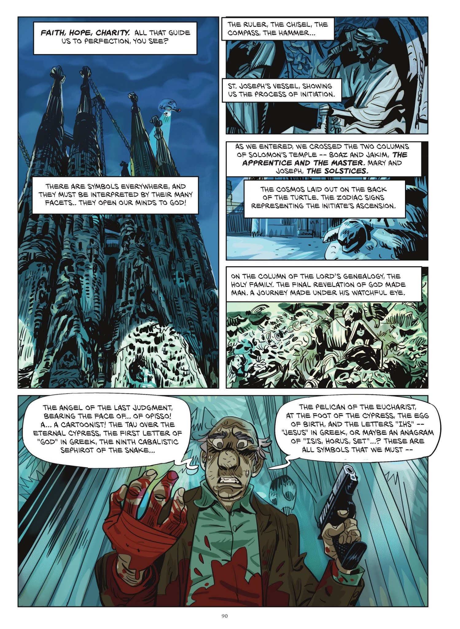Read online The Ghost of Gaudi comic -  Issue # TPB - 89