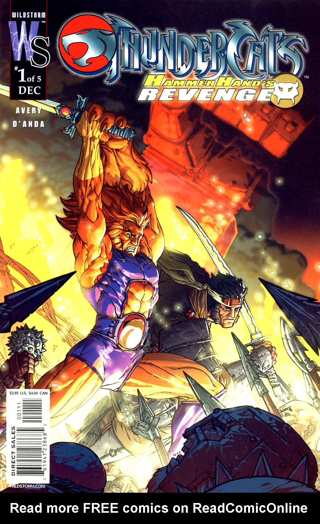 Read online ThunderCats: HammerHand's Revenge comic -  Issue #1 - 1