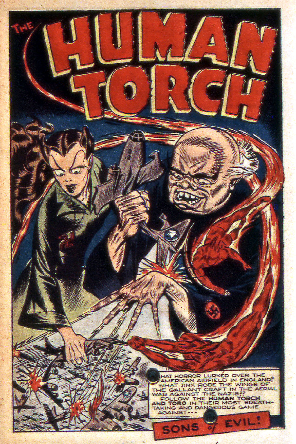 Read online The Human Torch (1940) comic -  Issue #16 - 15