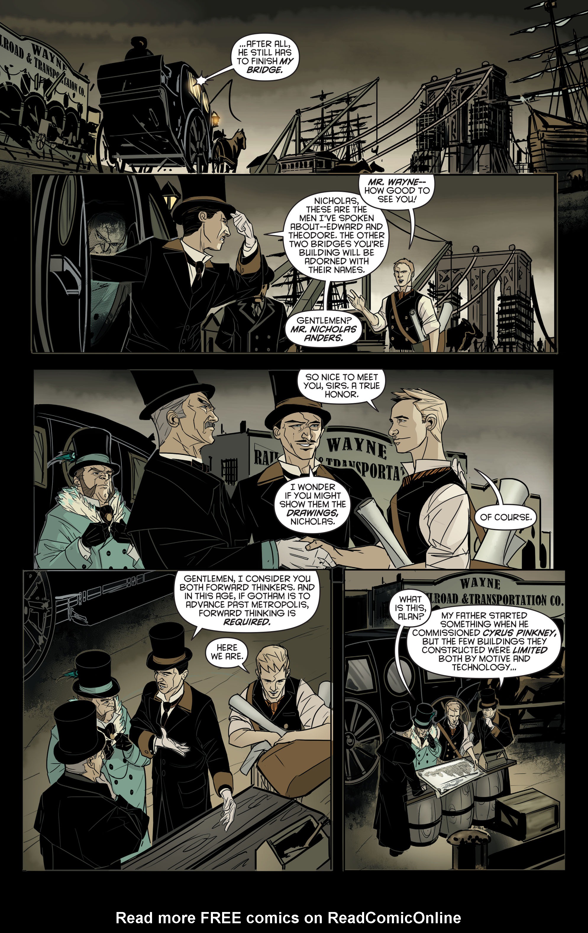 Read online Batman: Gates of Gotham comic -  Issue #1 - 4