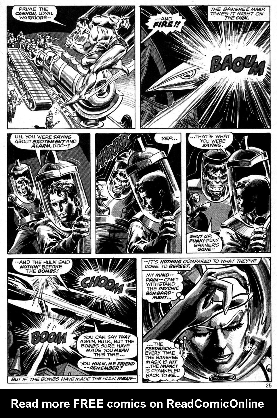 Read online The Rampaging Hulk comic -  Issue #6 - 25