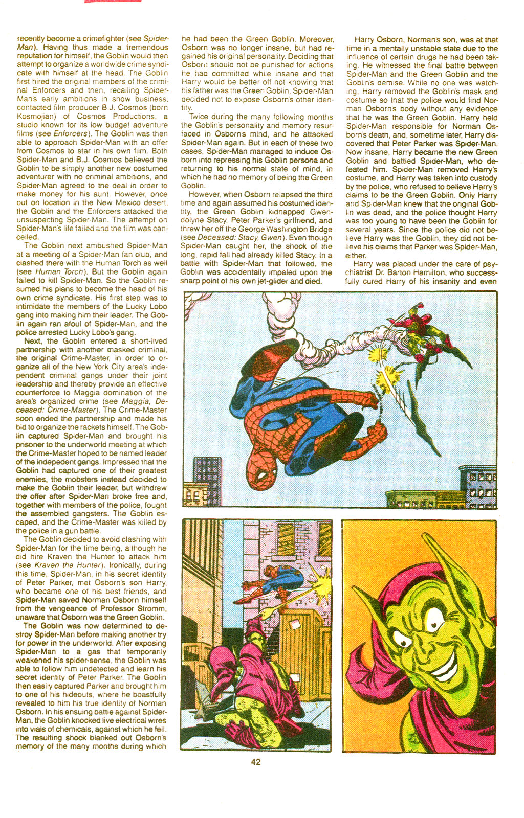 Read online The Official Handbook of the Marvel Universe Deluxe Edition comic -  Issue #17 - 44