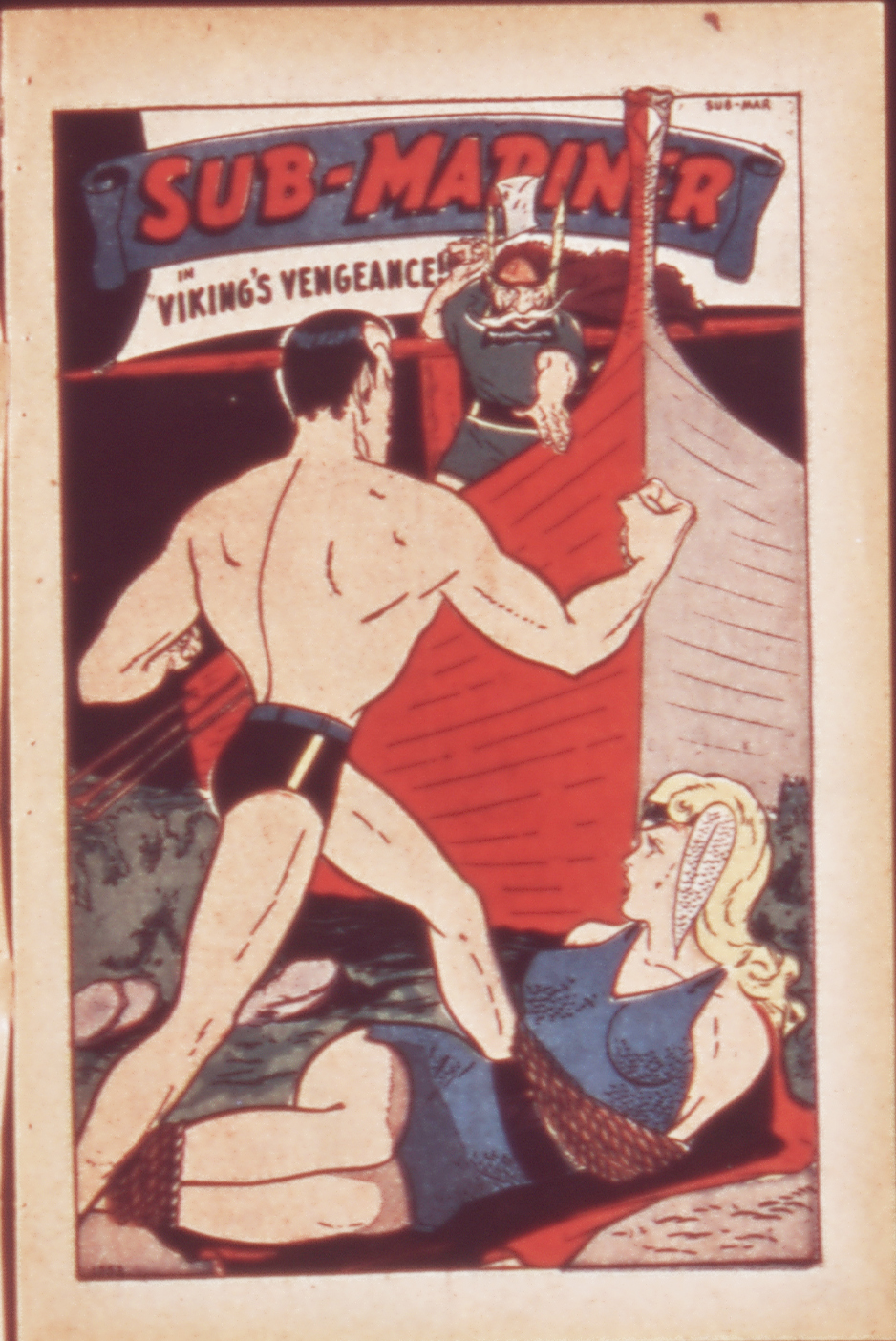 Read online Sub-Mariner Comics comic -  Issue #24 - 3