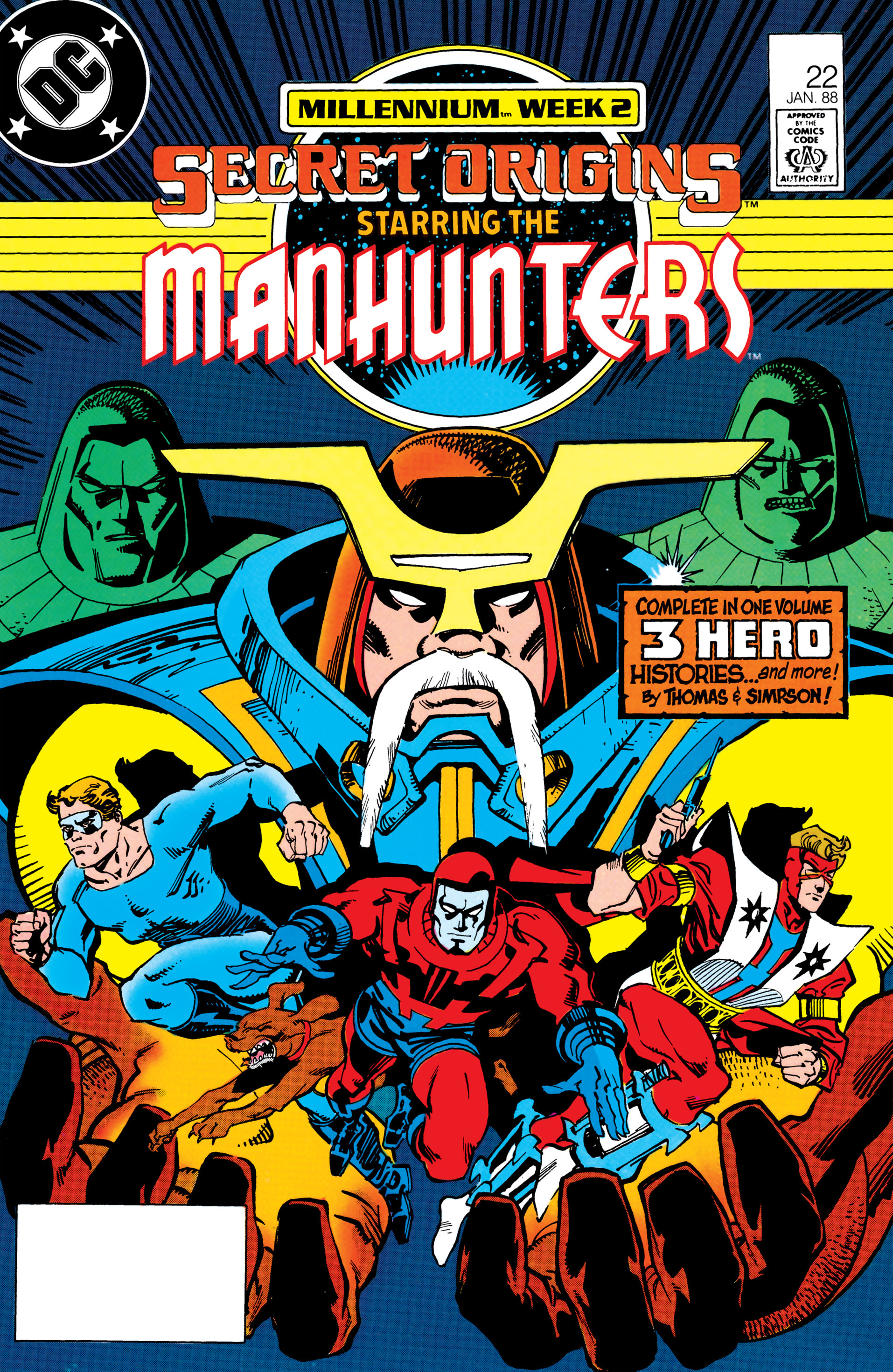 Read online Secret Origins (1986) comic -  Issue #22 - 1