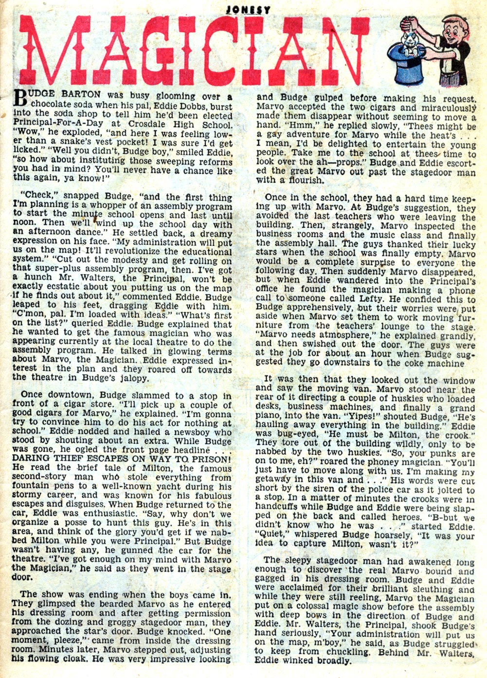 Read online Jonesy (1953) comic -  Issue #2 - 27