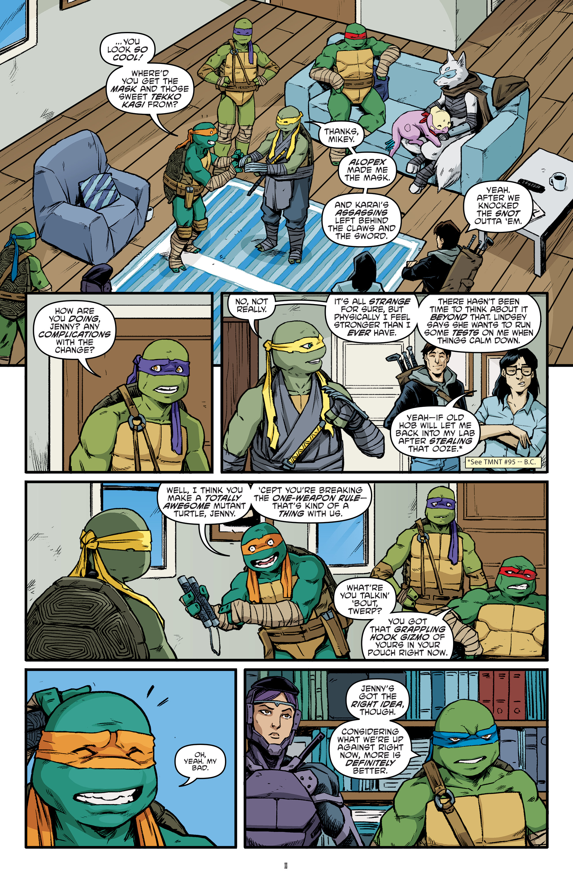 Read online Teenage Mutant Ninja Turtles (2011) comic -  Issue #98 - 13