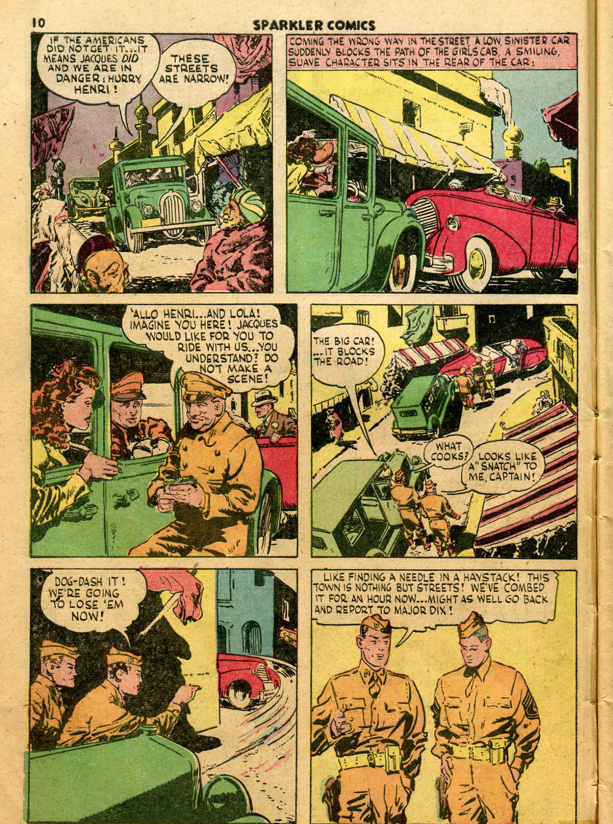 Read online Sparkler Comics comic -  Issue #23 - 12