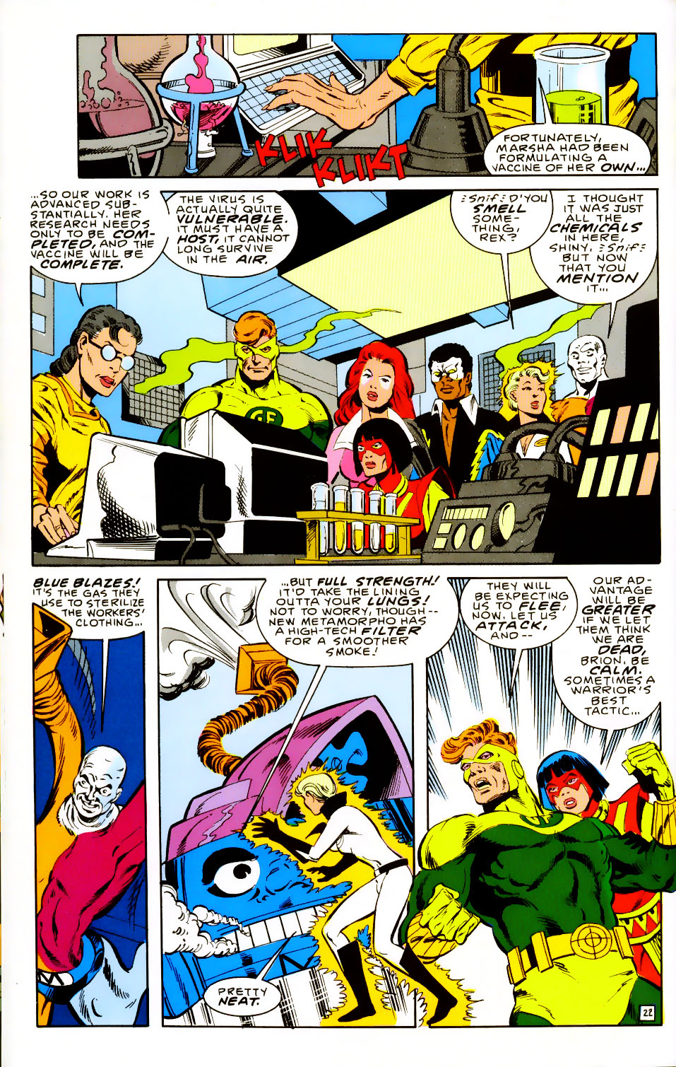 Read online The Outsiders (1985) comic -  Issue #15 - 23