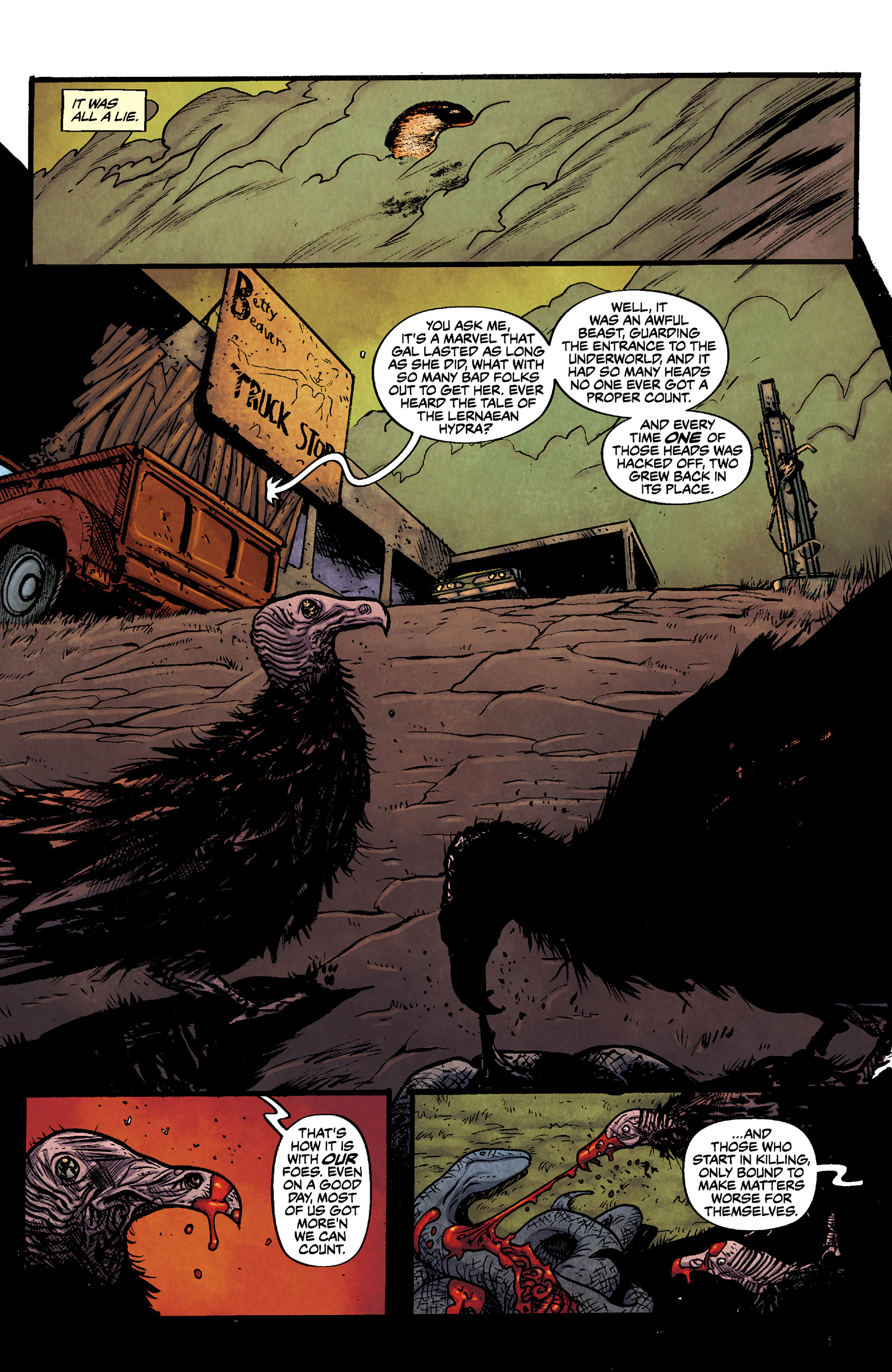 Read online Alabaster: The Good, the Bad and the Bird comic -  Issue #1 - 10
